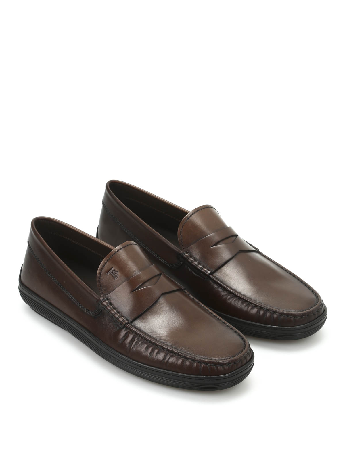 Leather loafers by Tod'S - Loafers & Slippers | iKRIX