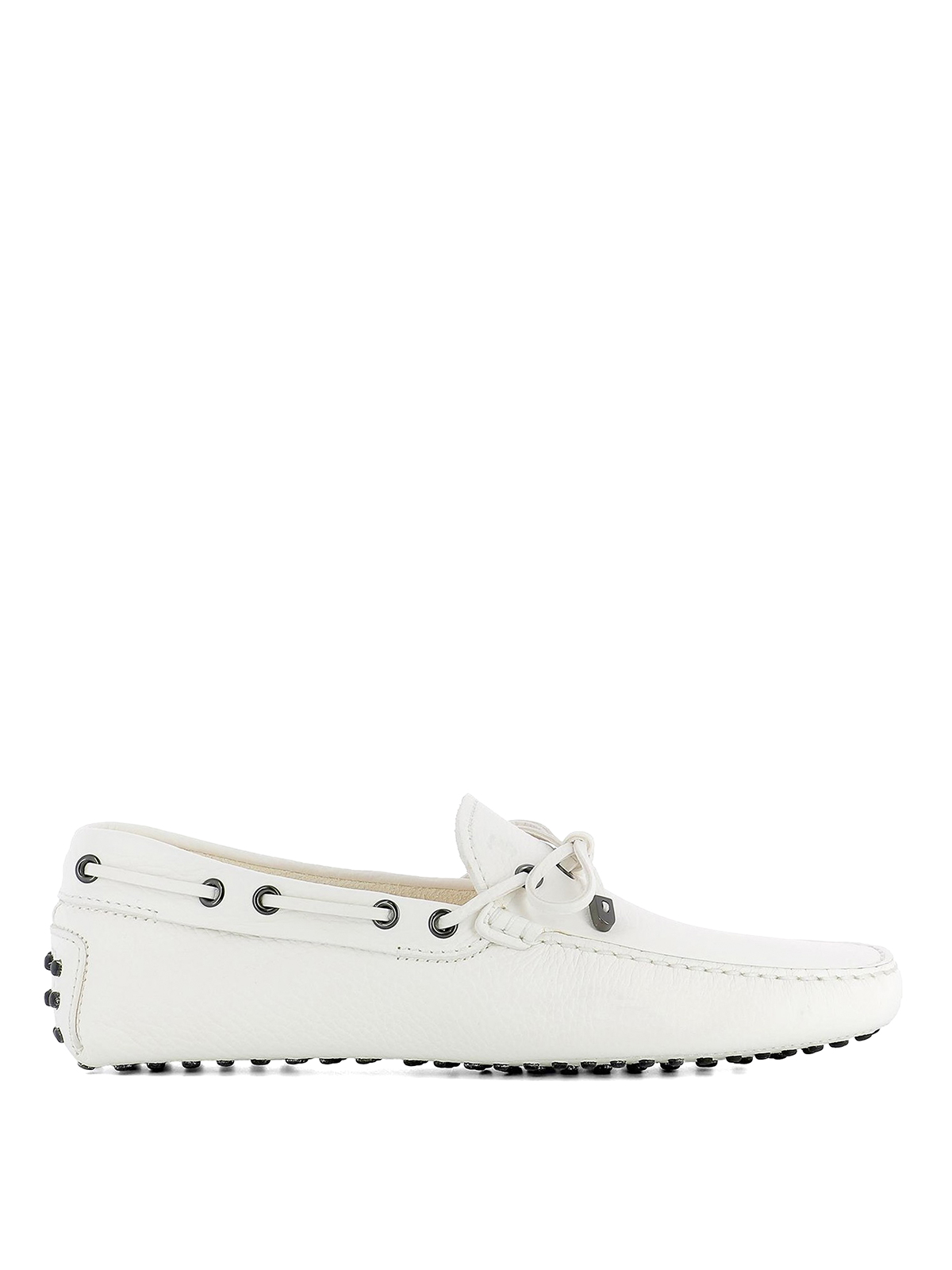 tod's white loafers