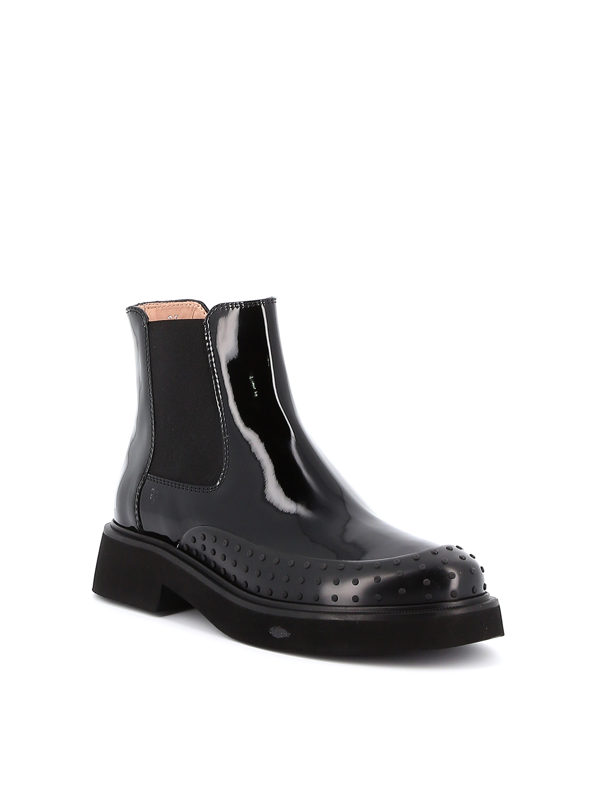 Ankle boots Tod'S - Black patent leather ankle boots 