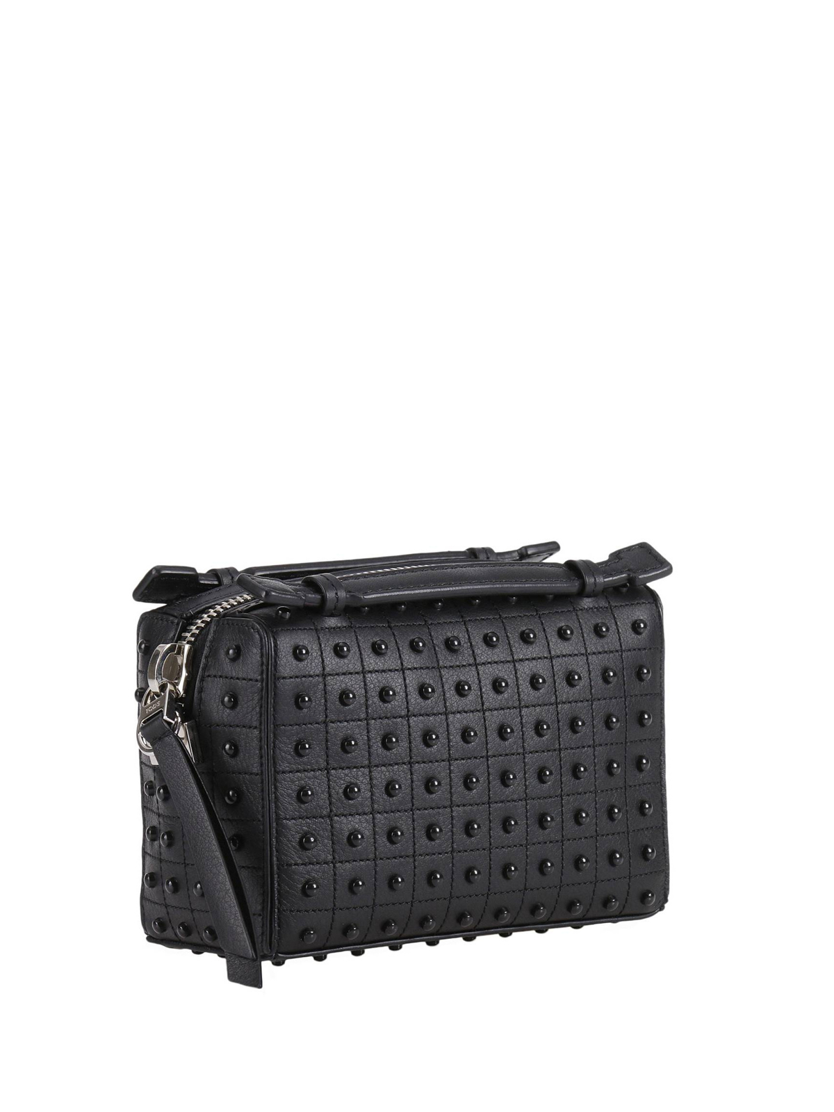 Tod'S - Gommino Micro black leather bag 