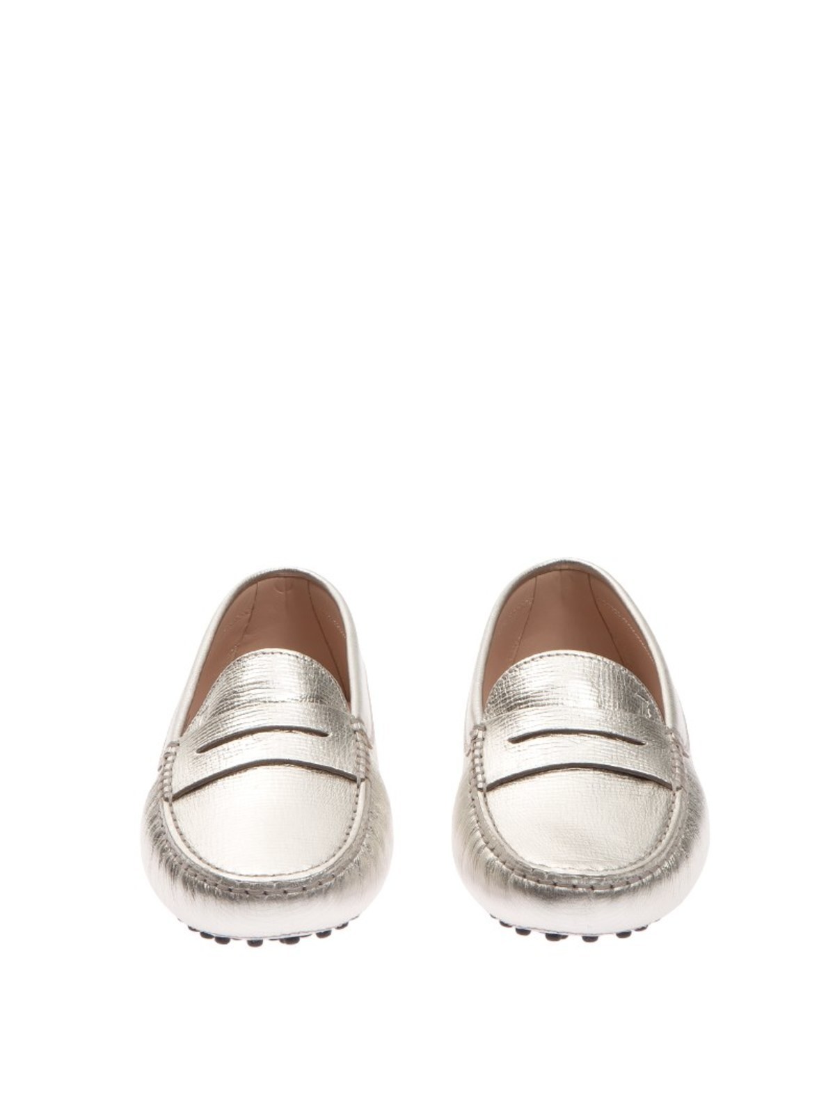 Loafers & Slippers Tod'S - silver loafers - XXW00G00010HESB200
