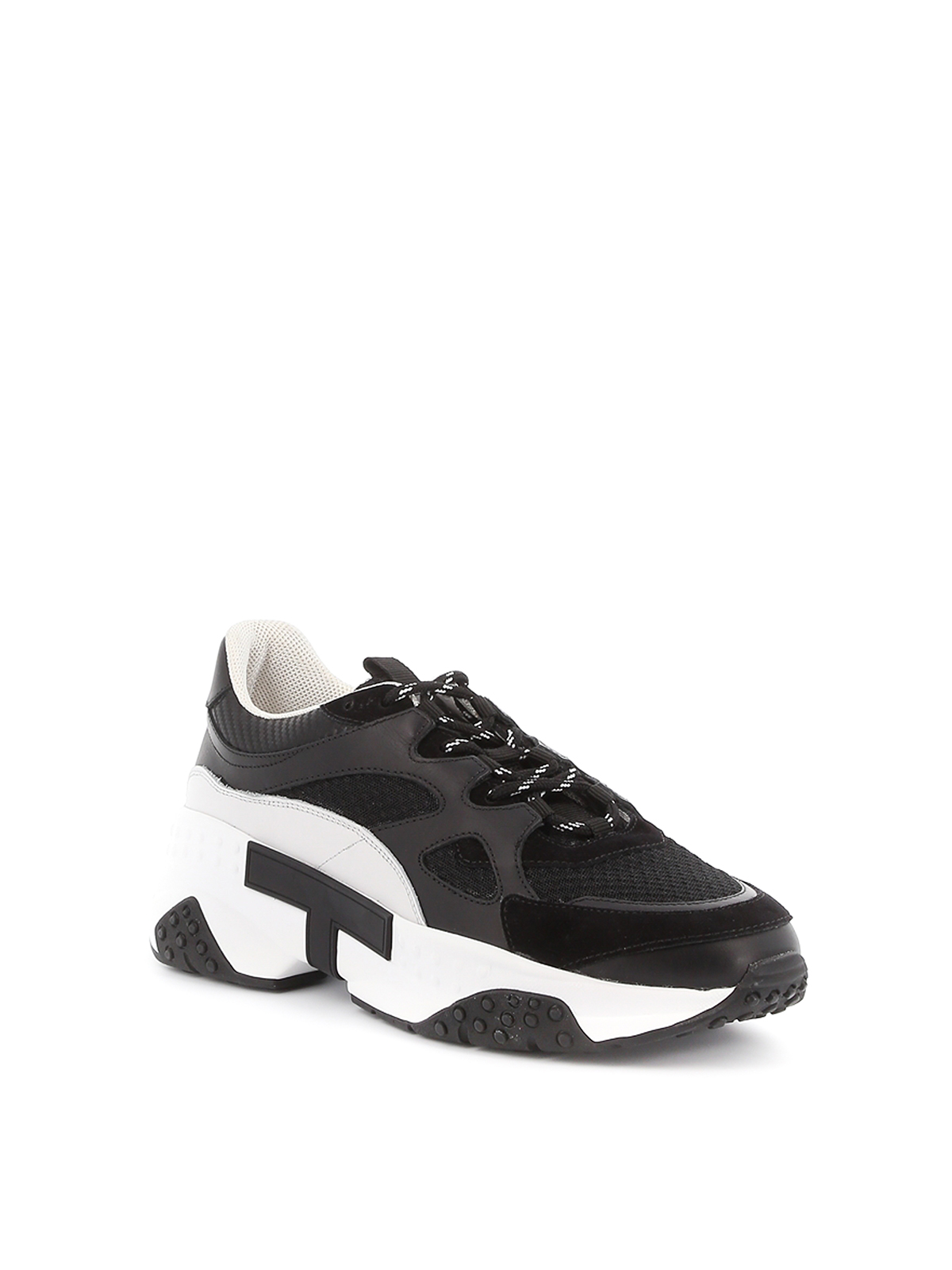 Trainers Tod'S - Active Sportivo black sneakers - XXM57B0BL40LB93246