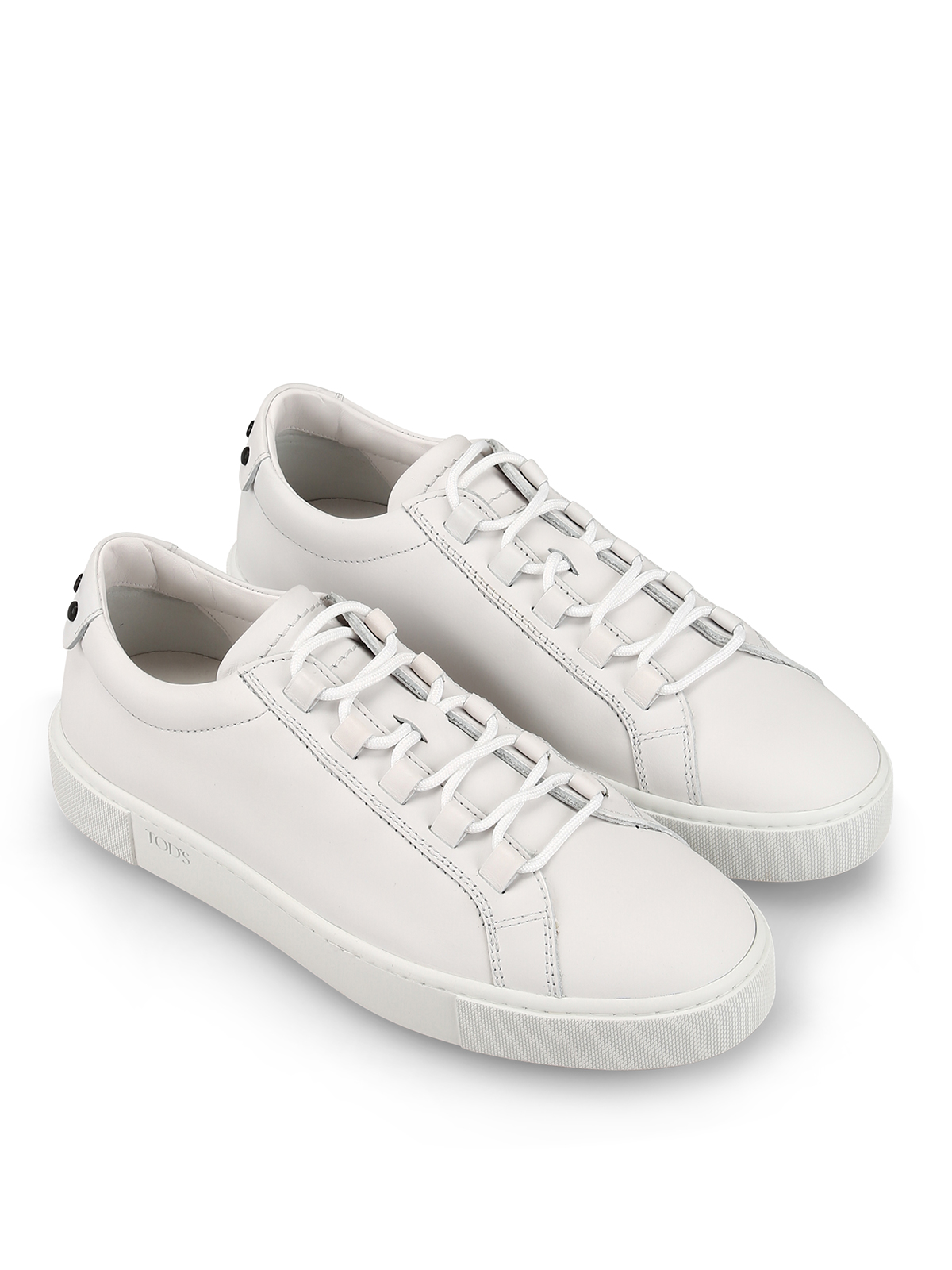 Trainers Tod'S - Gommini white leather low top sneakers ...