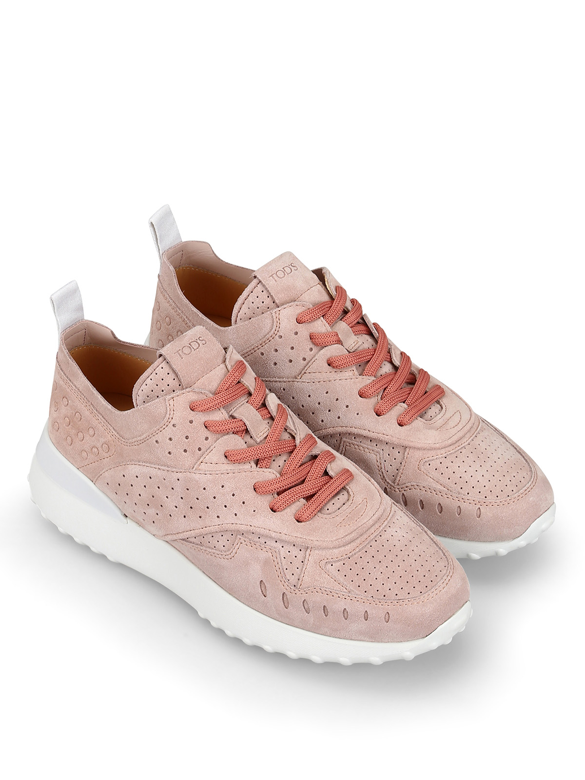 powder pink trainers