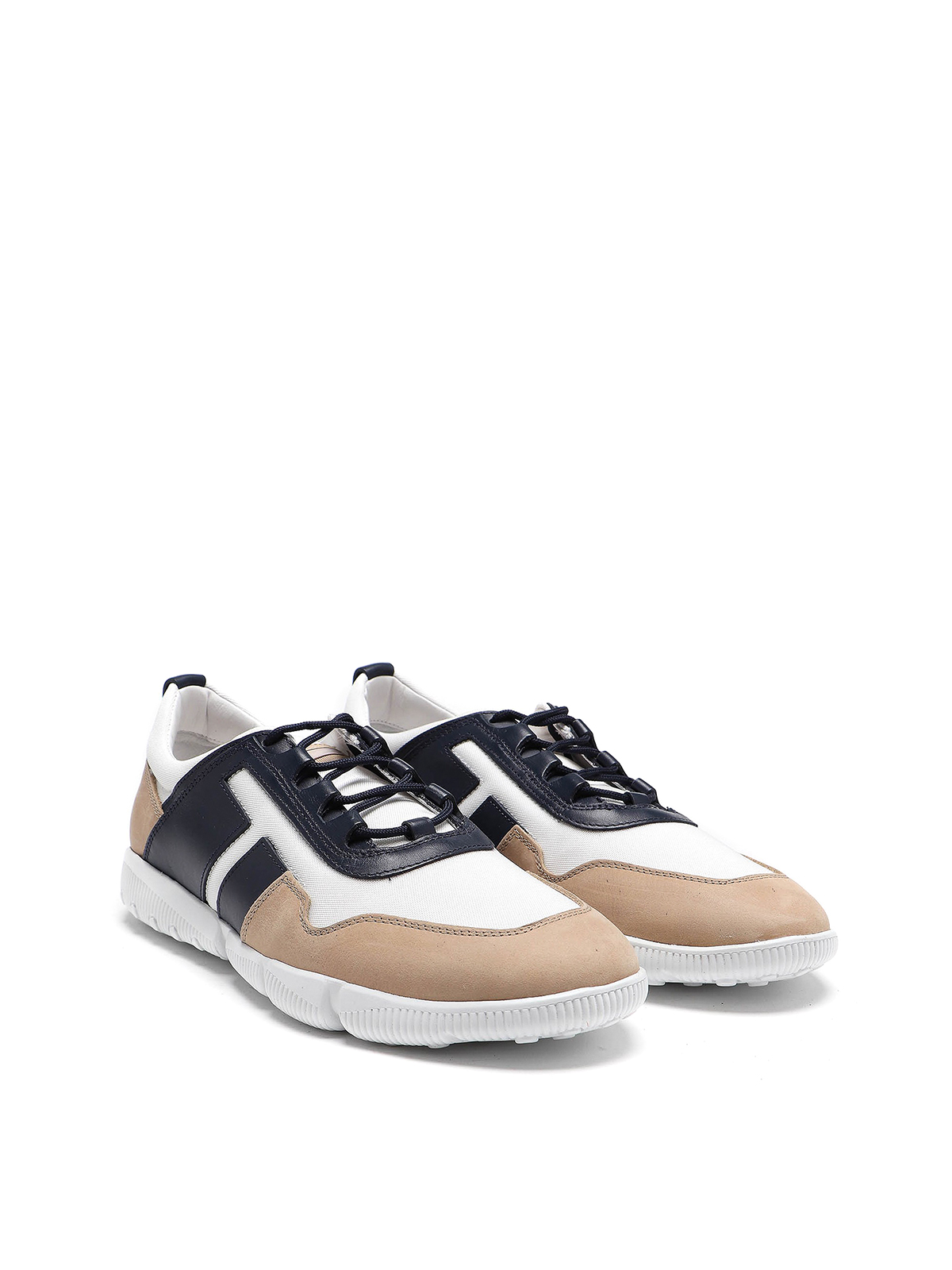 Trainers Tod'S - Tech fabric and leather lightweight sneakers 