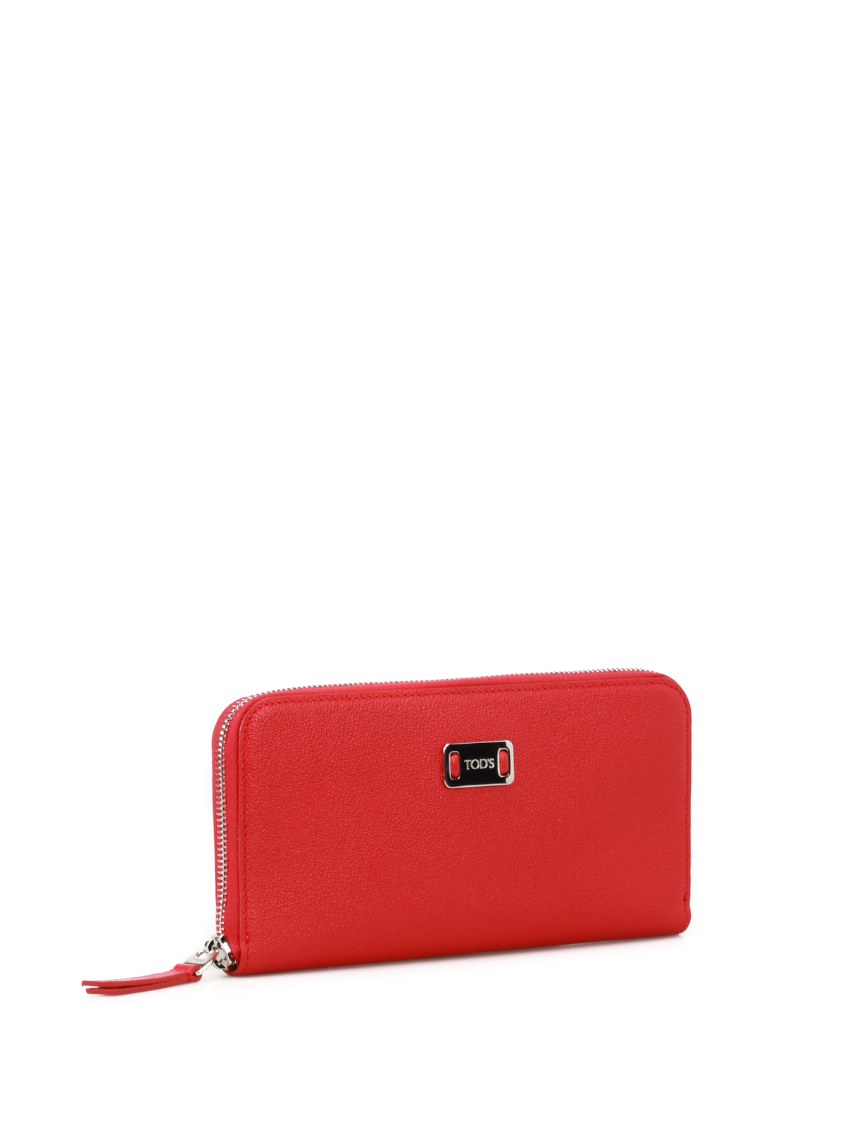 Wallets & purses Tod'S - Red leather continental wallet 