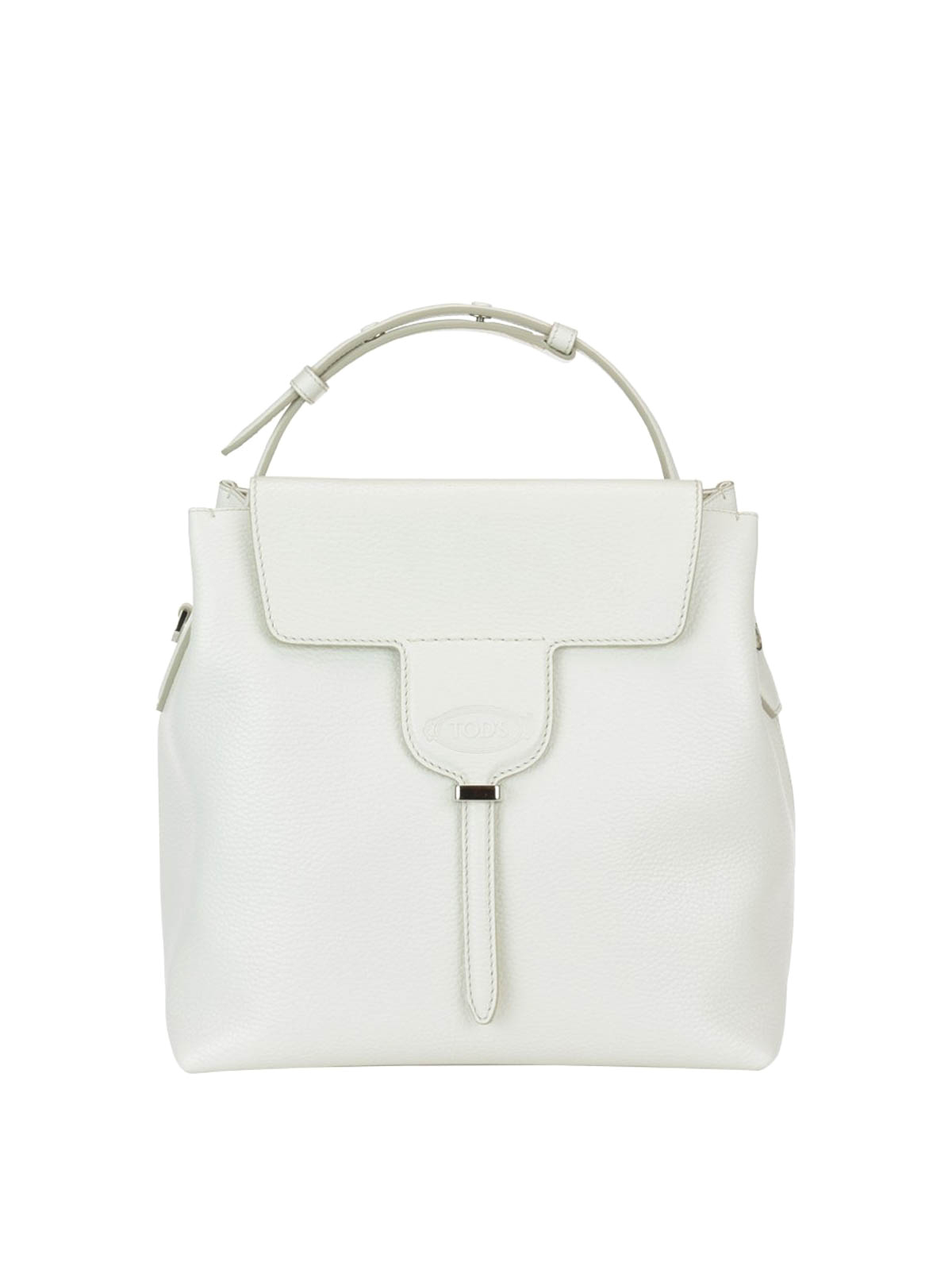 white leather small bag