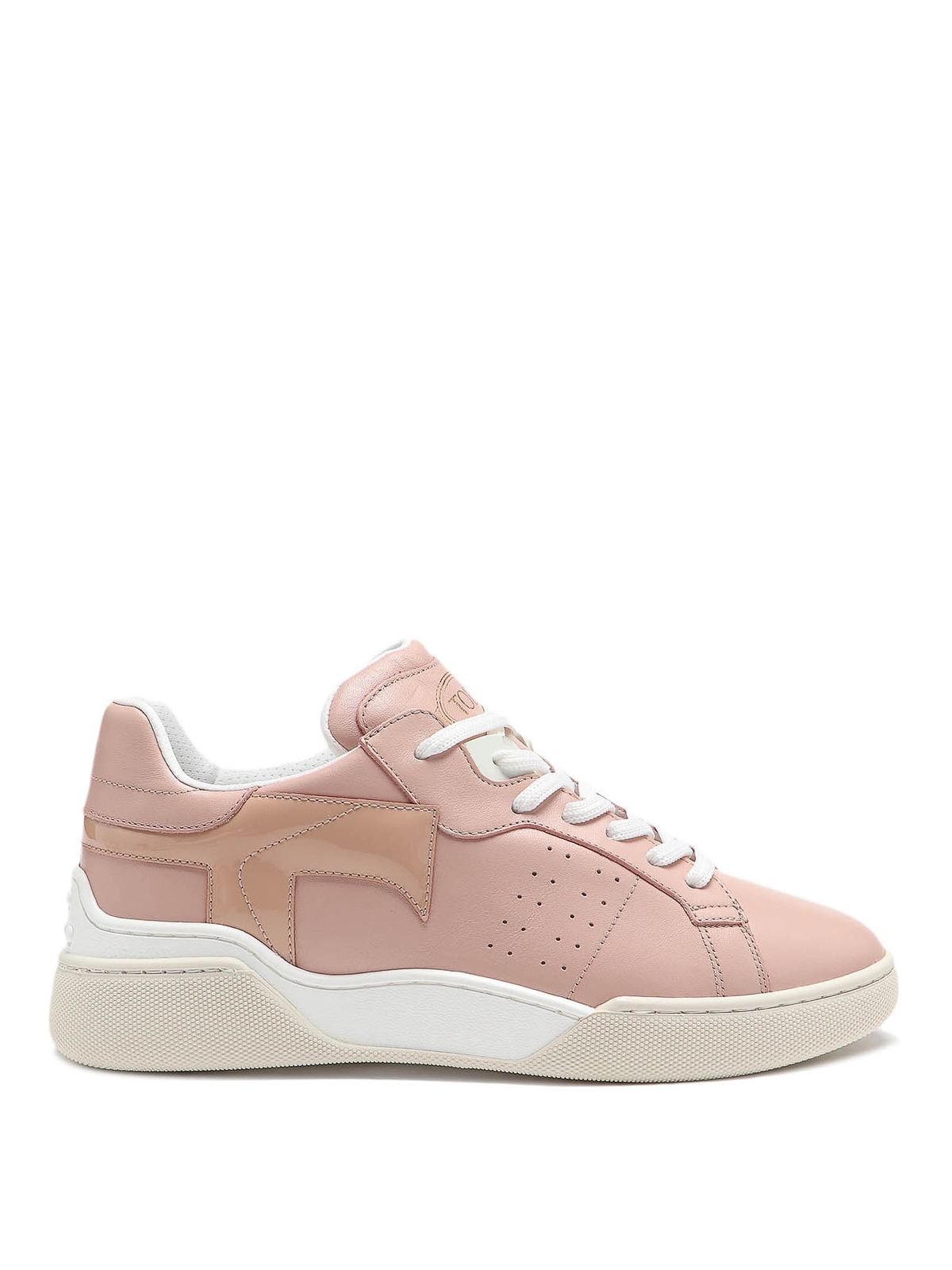 TOD'S T MAXI LEATHER SNEAKERS