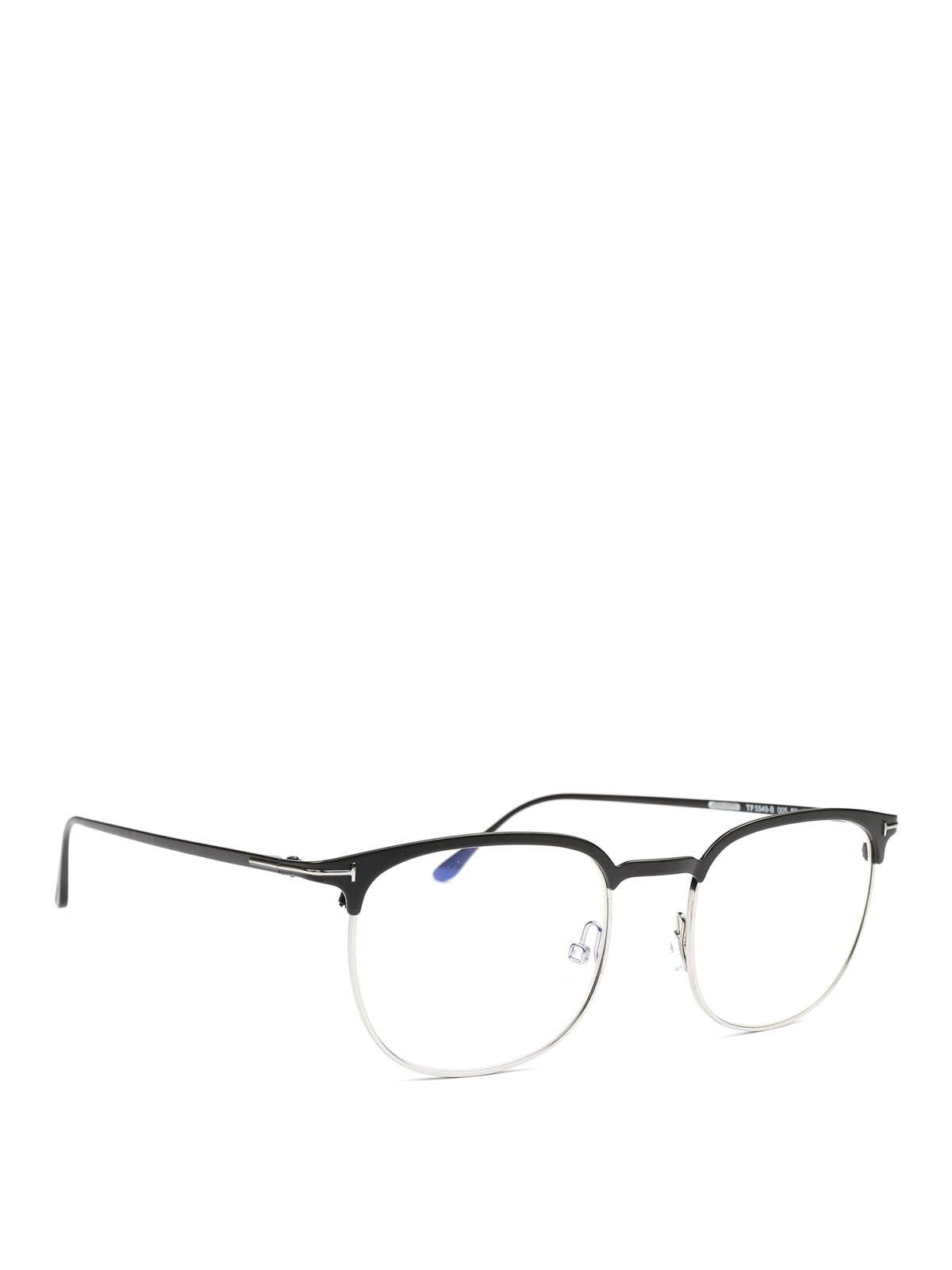 Glasses Tom Ford - Acetate half frame eyeglasses - FT5549B005 