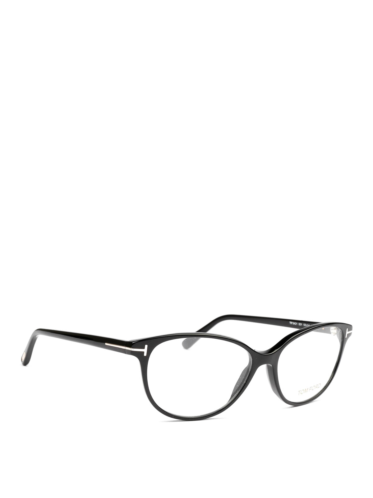 Glasses Tom Ford - Black cat-eye optical glasses - FT5421001 