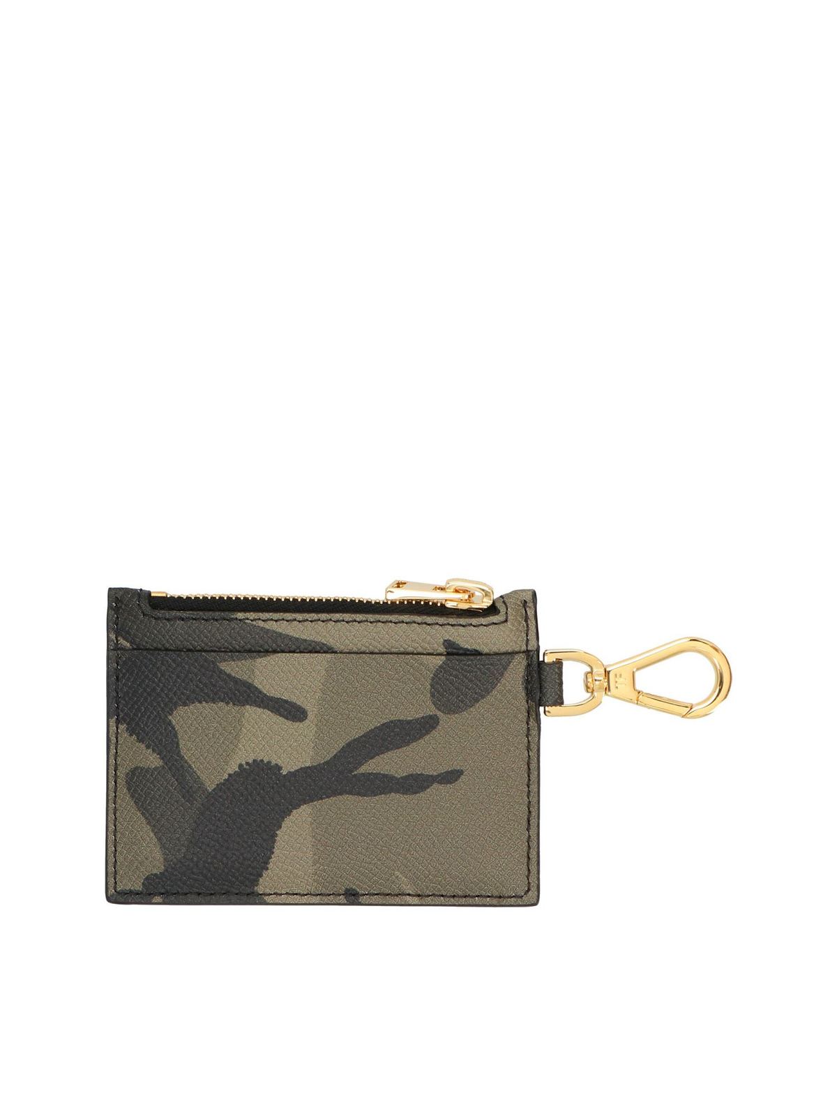 Wallets & purses Tom Ford - Neck strap card holder in camouflage green -  Y0310TICL022C4916