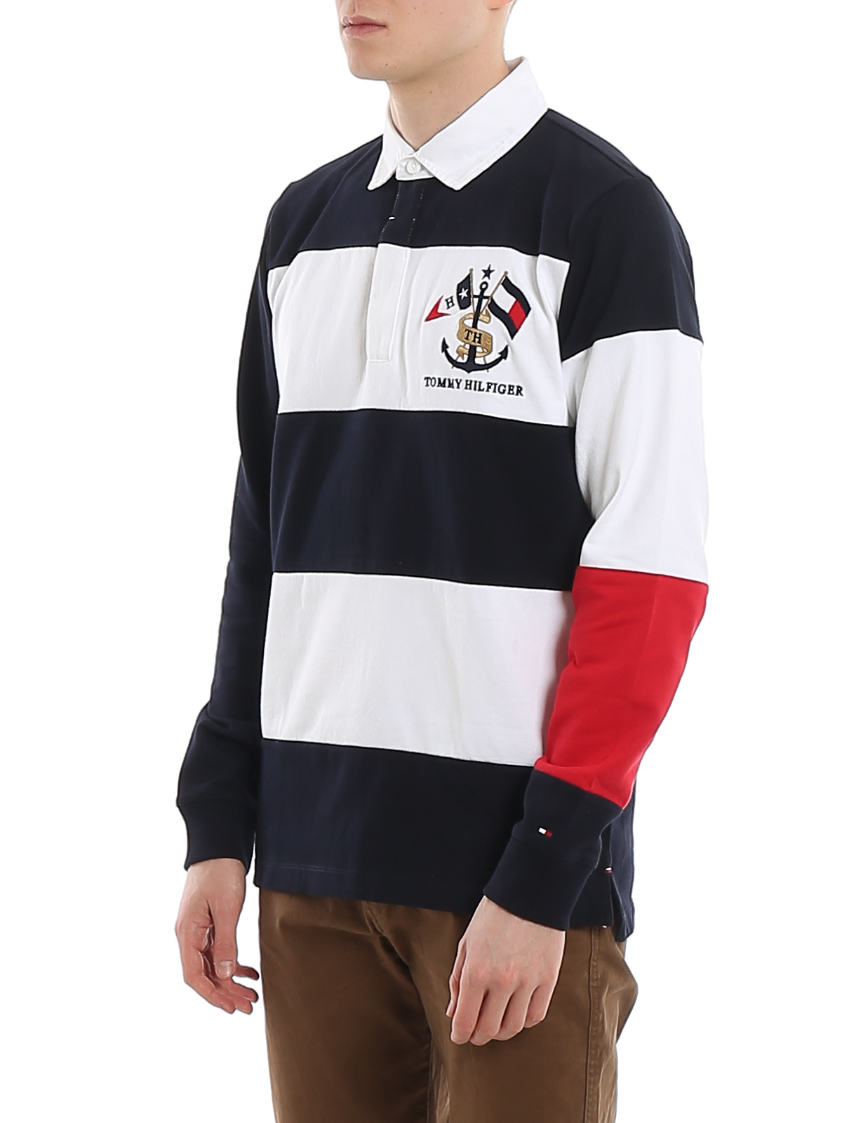 Tijdreeksen gokken Ongrijpbaar Polo shirts Tommy Hilfiger - Striped polo shirt - MW0MW124680A4