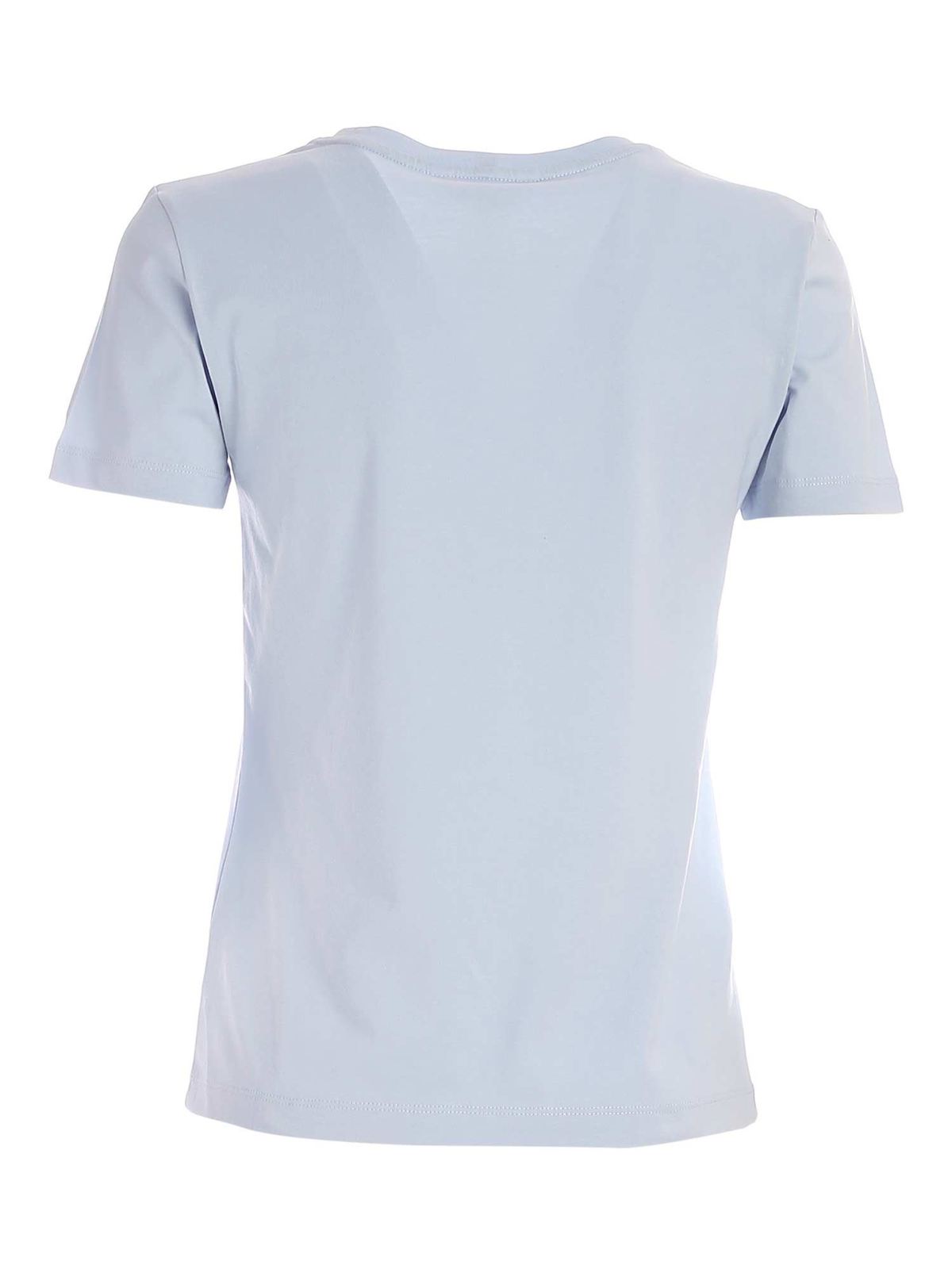 light blue tommy hilfiger t shirt