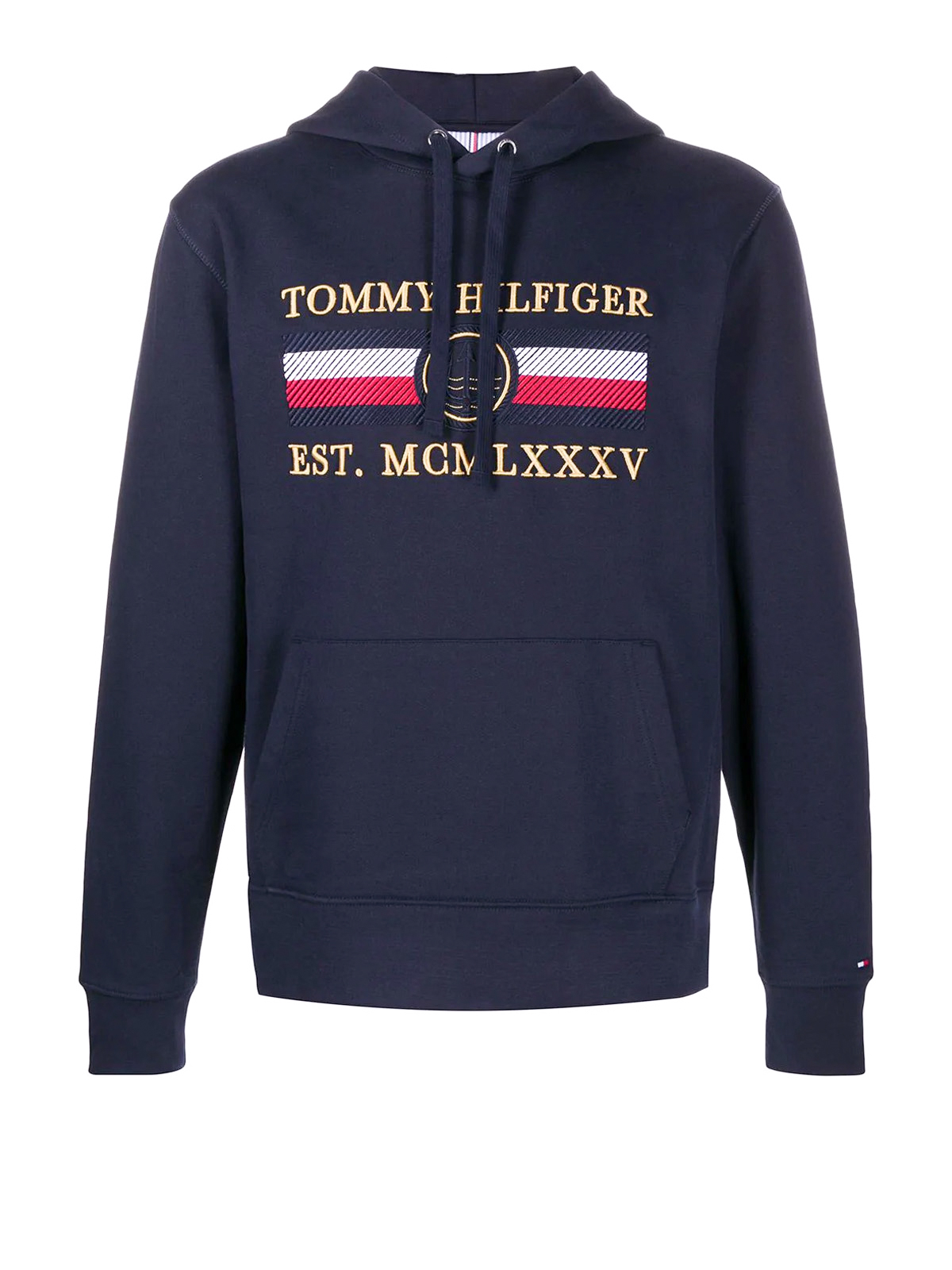 Tommy Hilfiger Men's Embroided Logo Sweater 100% Cotton 