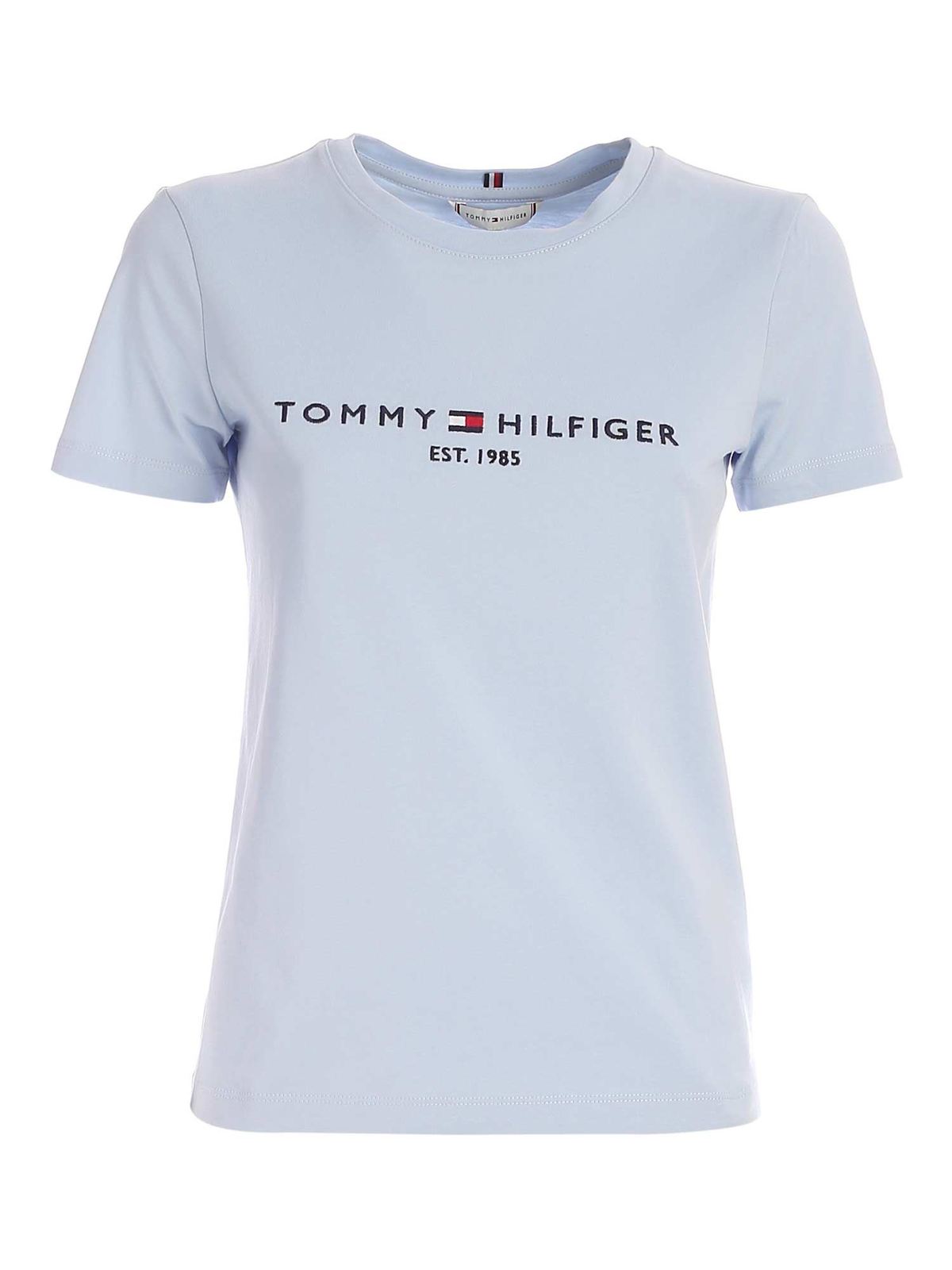 tommy hilfiger blue t shirt