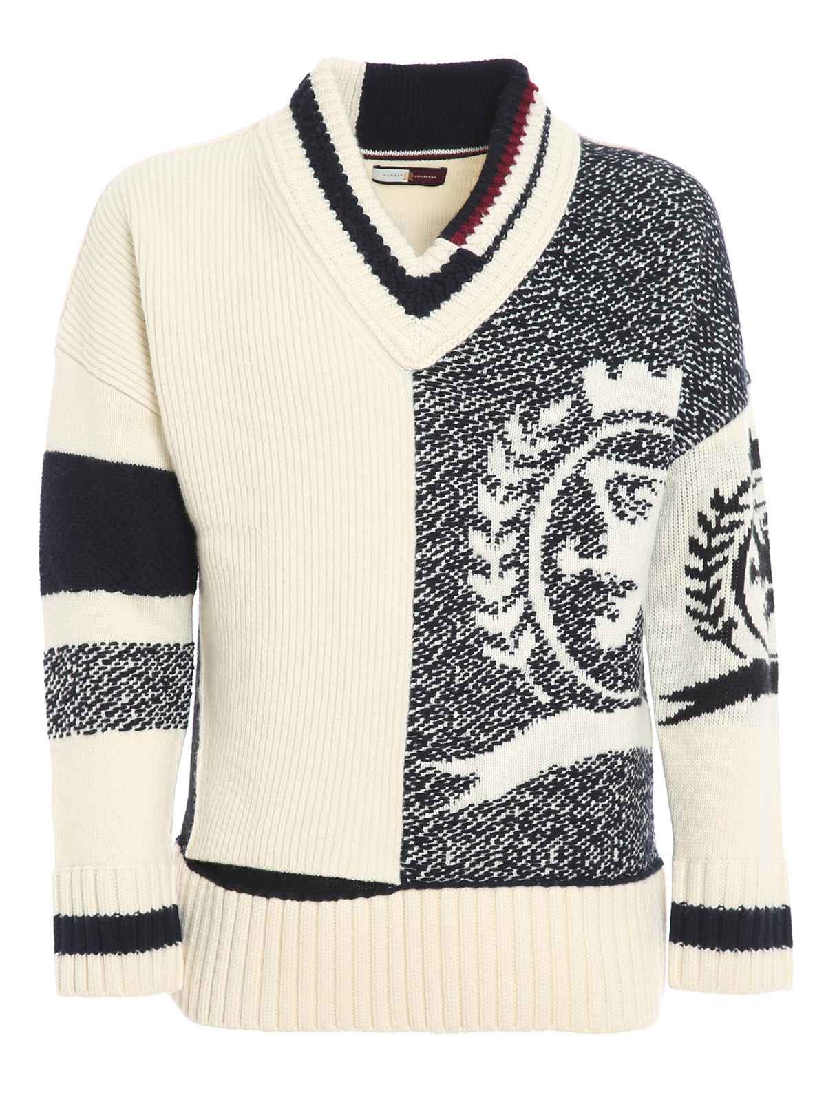 tommy hilfiger college sweater