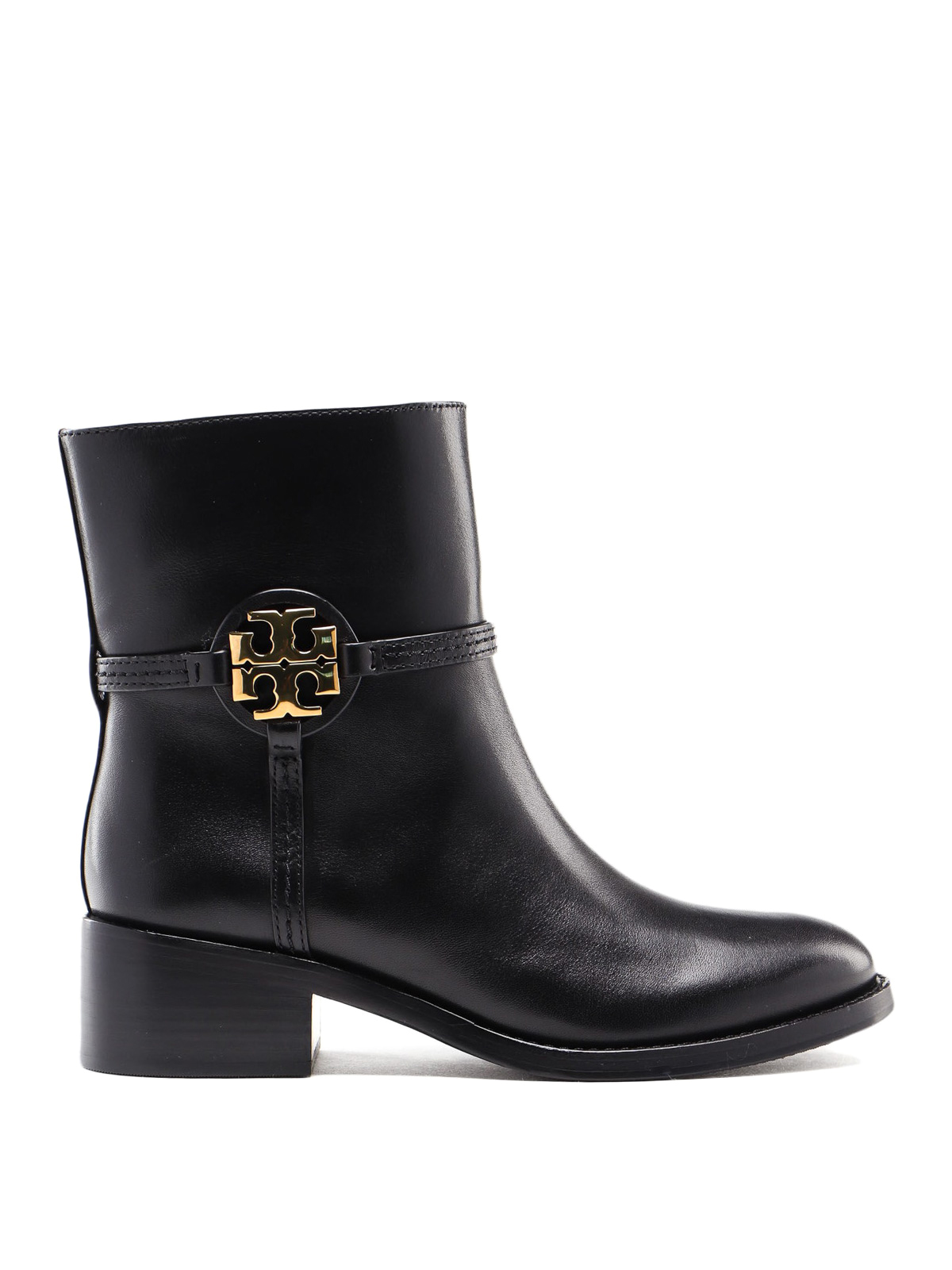 Ankle boots Tory Burch - Miller golden logo ankle boots - 61151006
