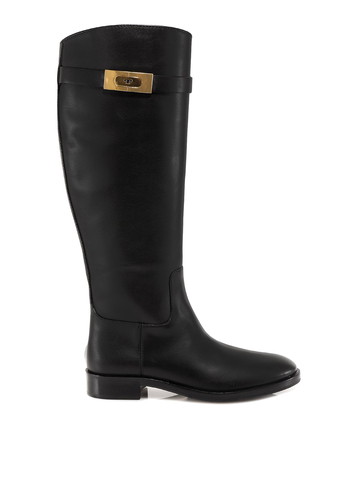 Boots Tory Burch - Leather rider boots - 77223006 | Shop online at iKRIX