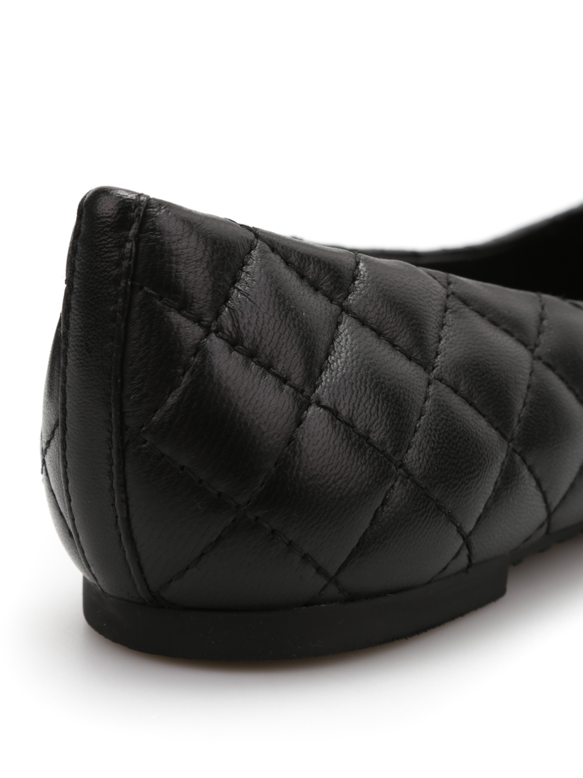 Flat shoes Tory Burch - Leather Quinn flats - 50008602051 