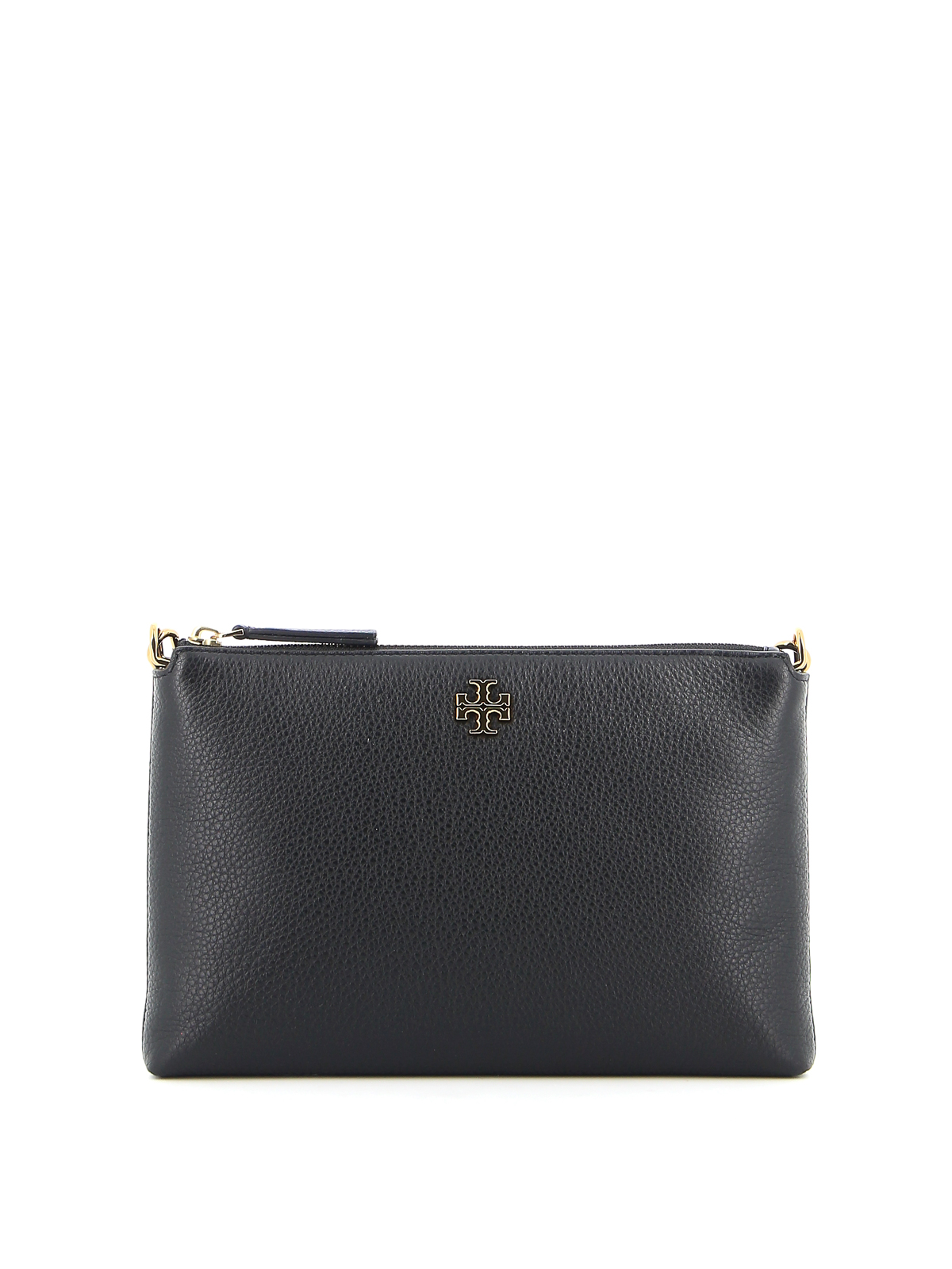 tory burch kira leather clutch