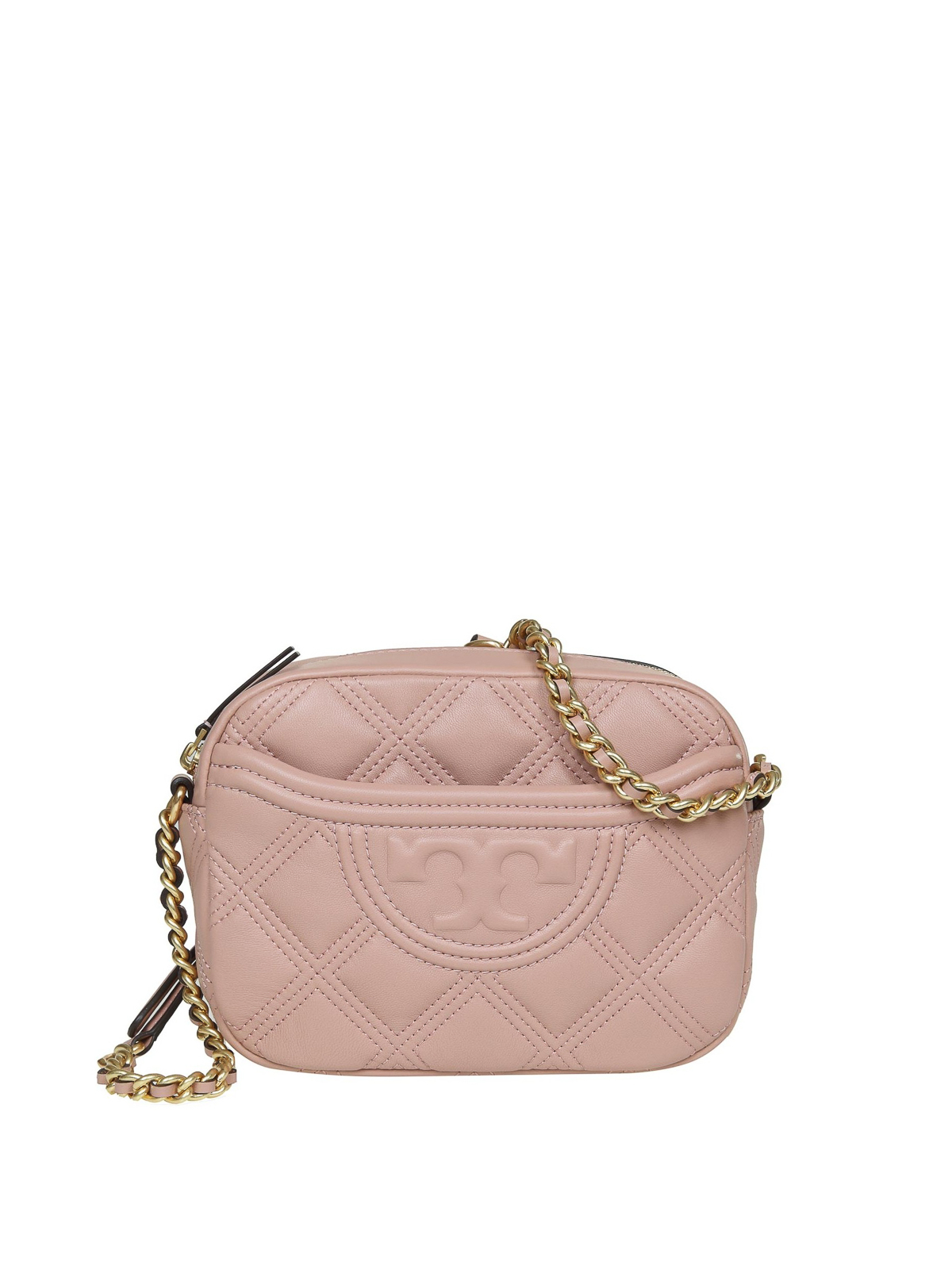 Cross body bags Tory Burch - Flaming quilted leather bag - 62091689