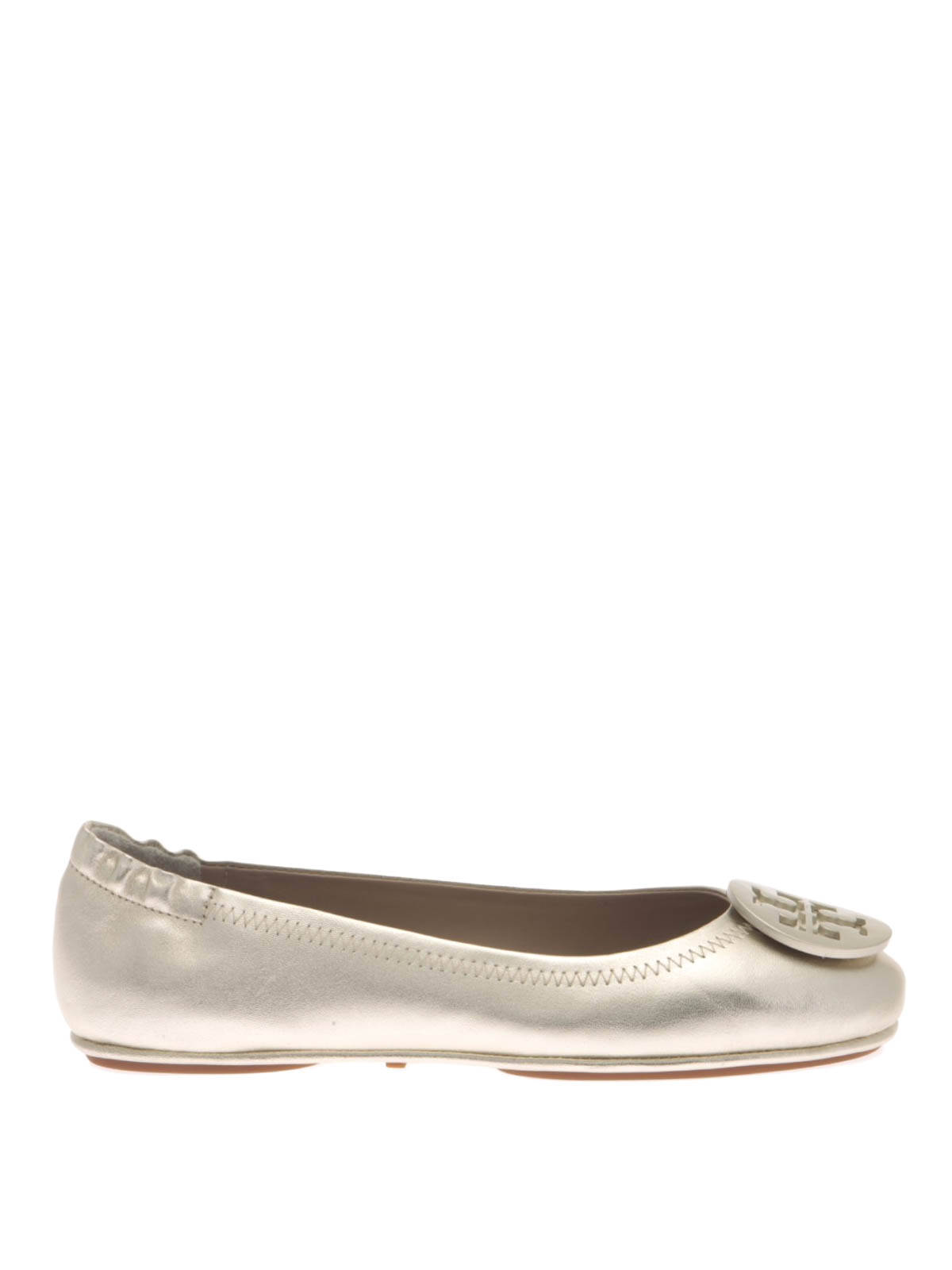 Flat shoes Tory Burch - Minnie folding metallic flats - 11168235700