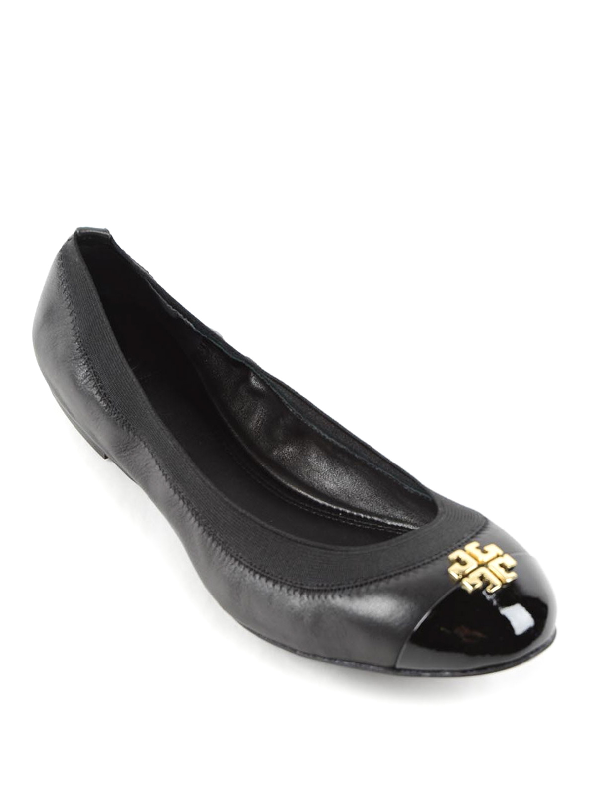 tory burch patent flats