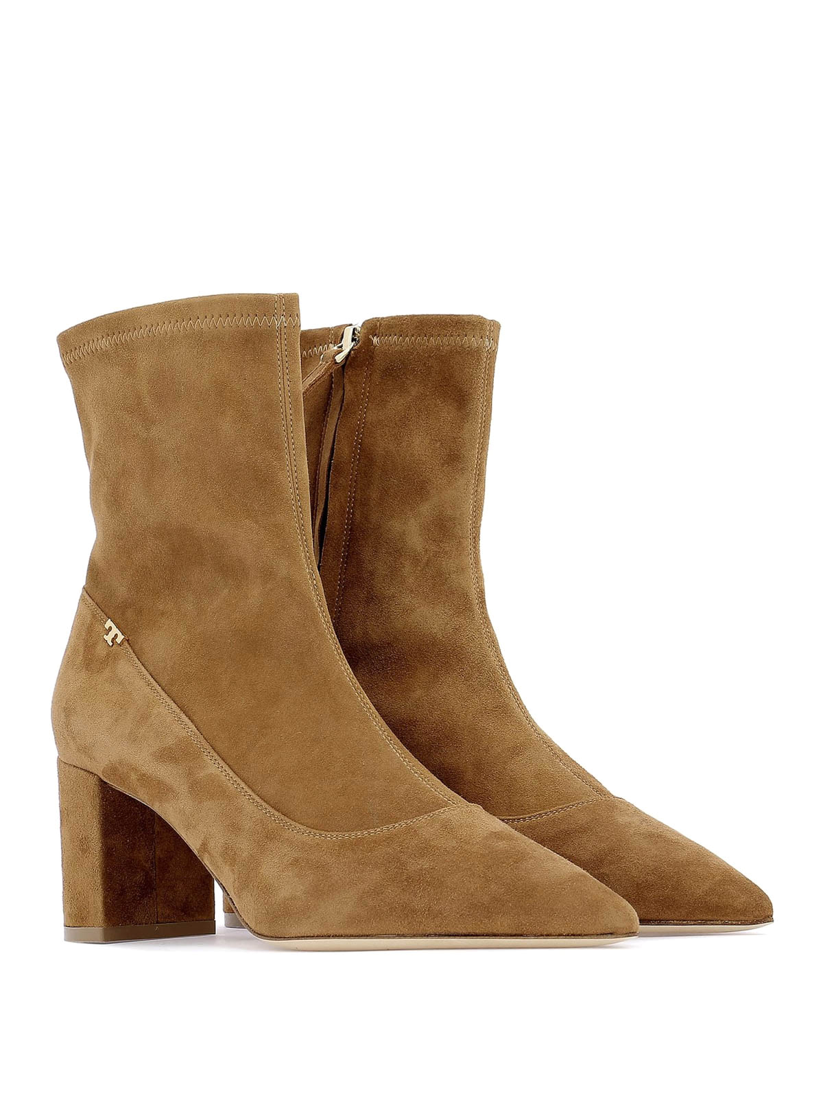 Ankle boots Tory Burch - Penelope stretch suede booties - 52765237