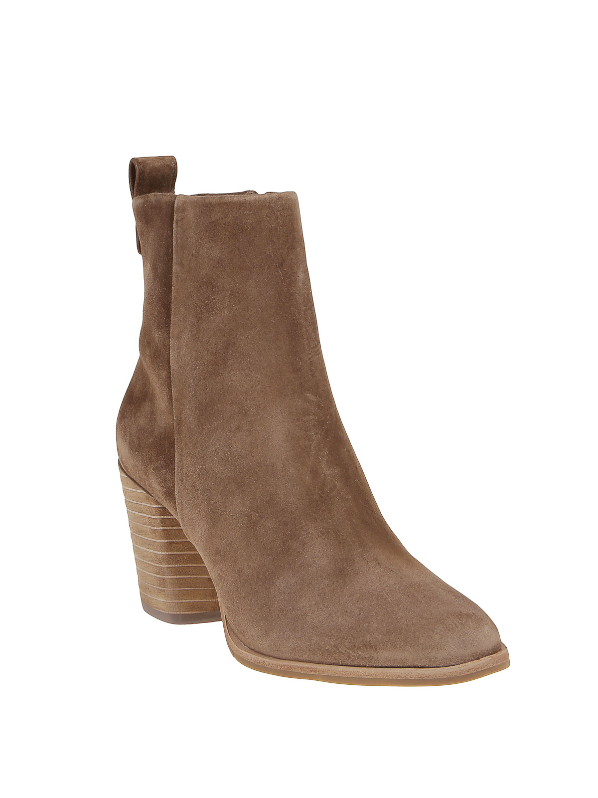 Arriba 52+ imagen tory burch ankle boots suede