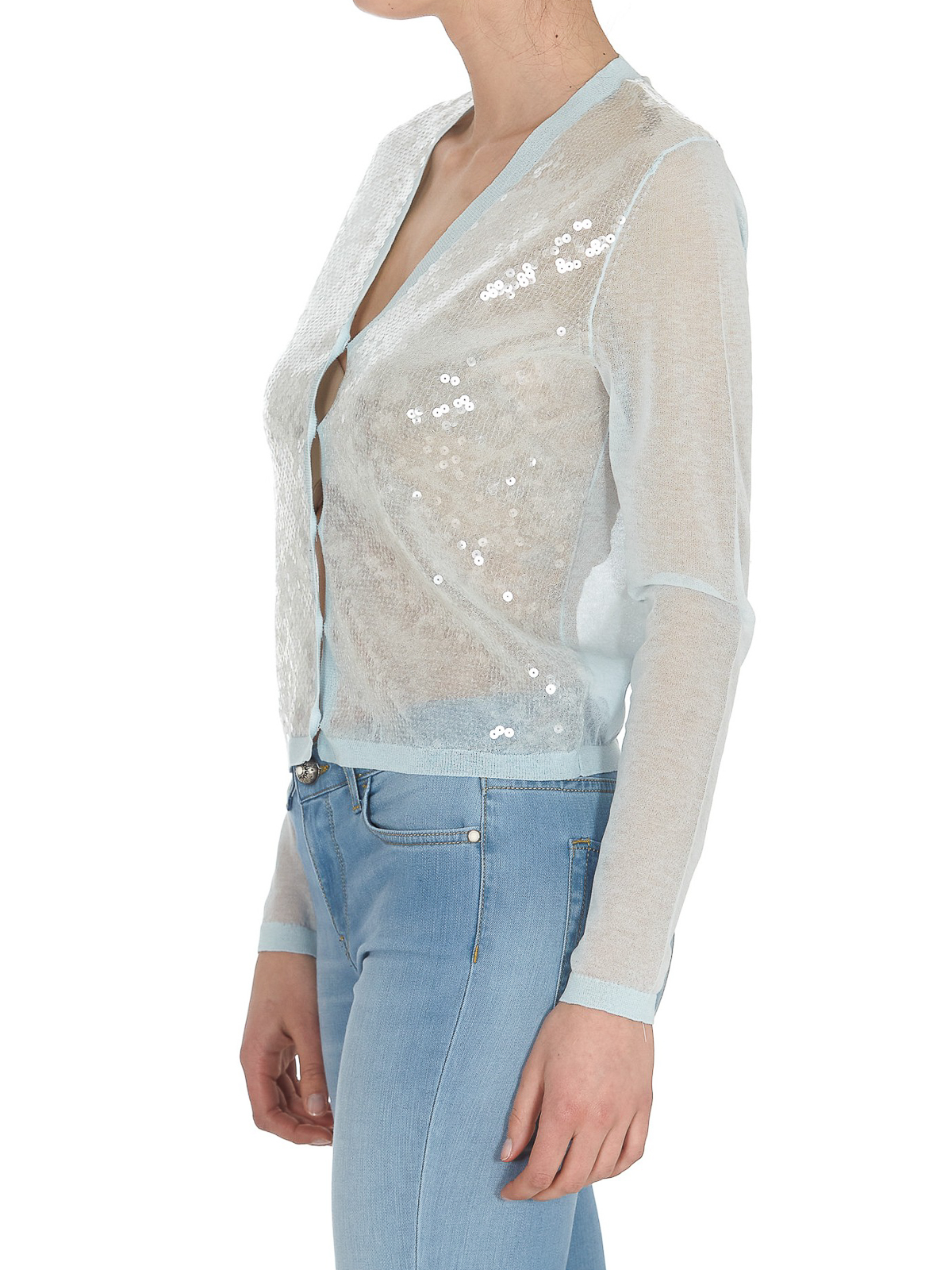 Cardigans Tory Burch - Sequined cardigan - 79745438 | Shop online at iKRIX