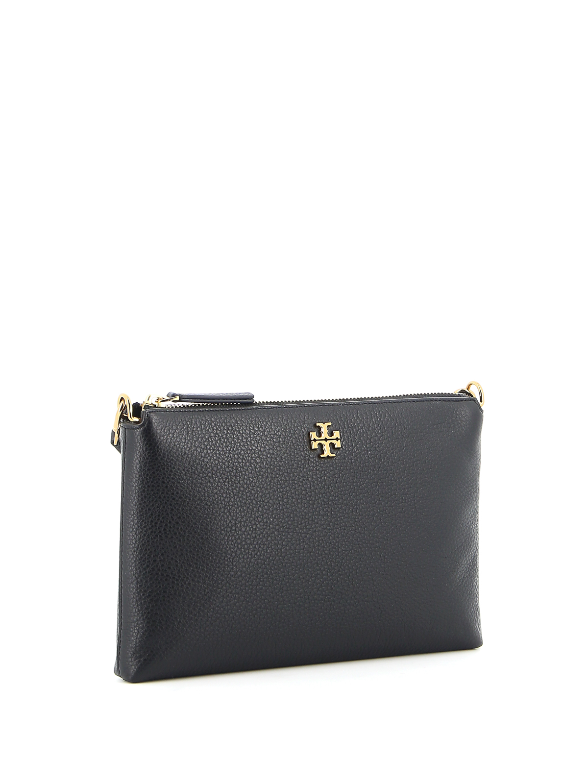 Clutches Tory Burch - Kira pebbled leather clutch - 61385001 