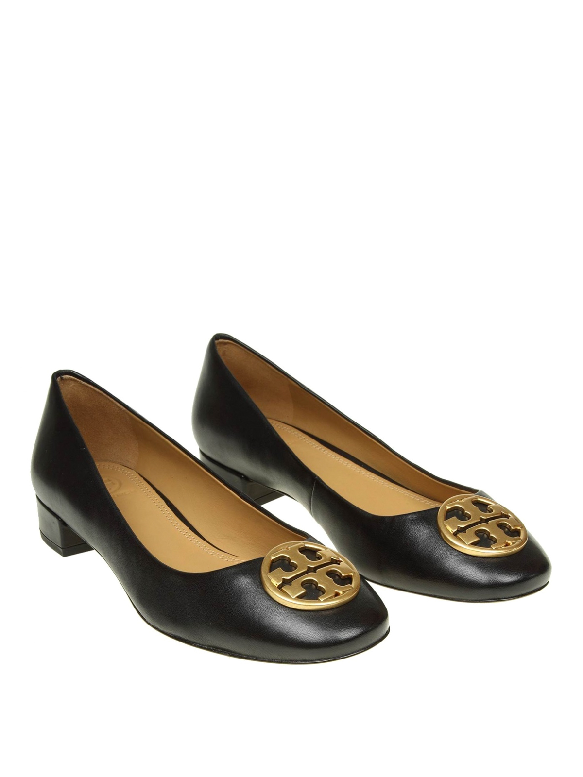 Court shoes Tory Burch - Chelsea logo detailed leather pumps - 50804006