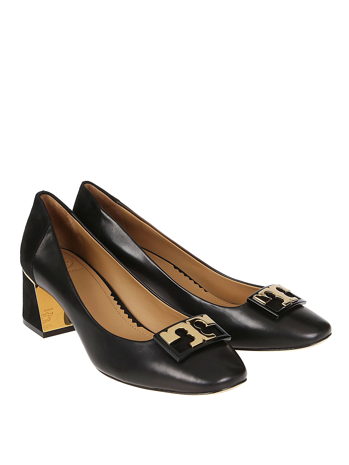 Court shoes Tory Burch - Gigi leather and suede pumps - 58269004