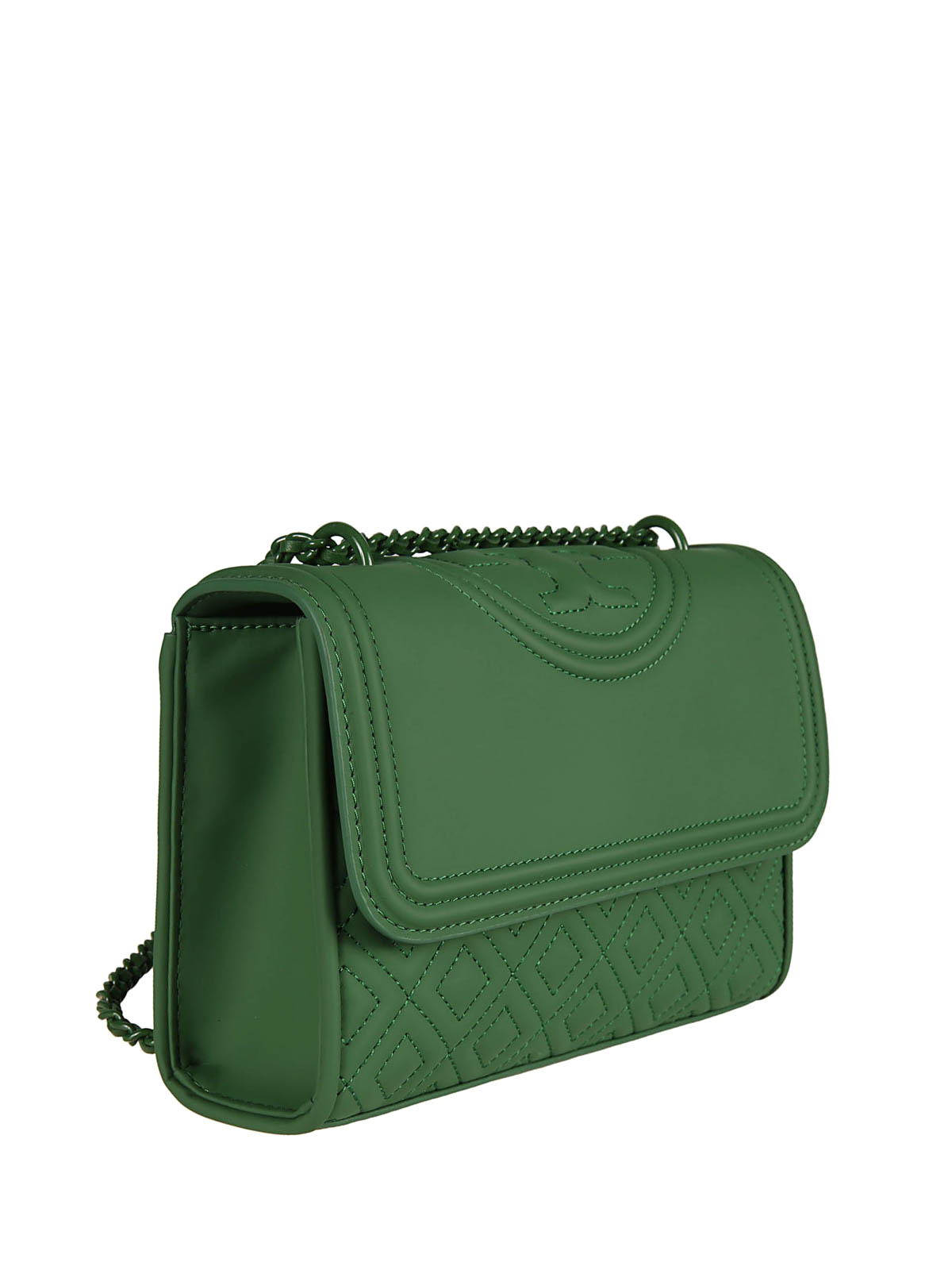 Waist Child Specific Cross body bags Tory Burch - Fleming matte green small bag - 39927367