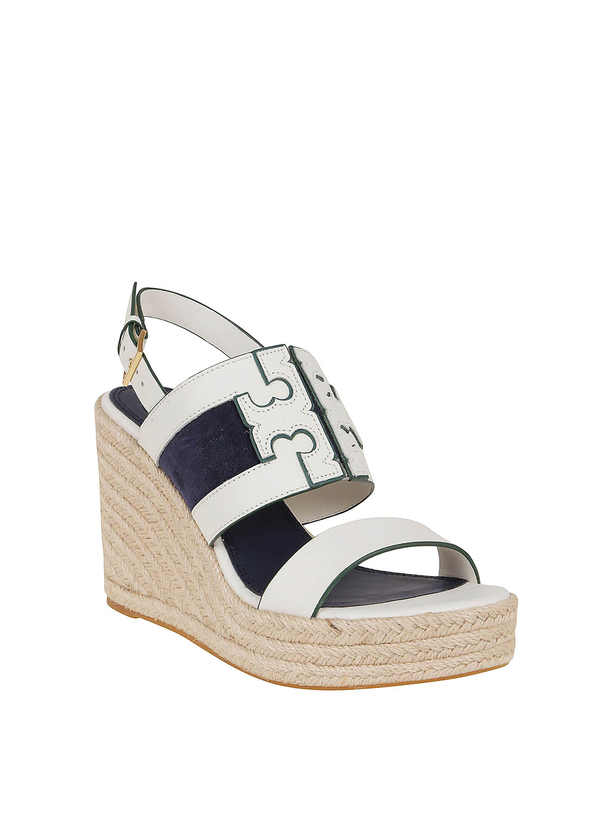 Espadrilles Tory Burch - Ines suede wedge sandals - 61748102 