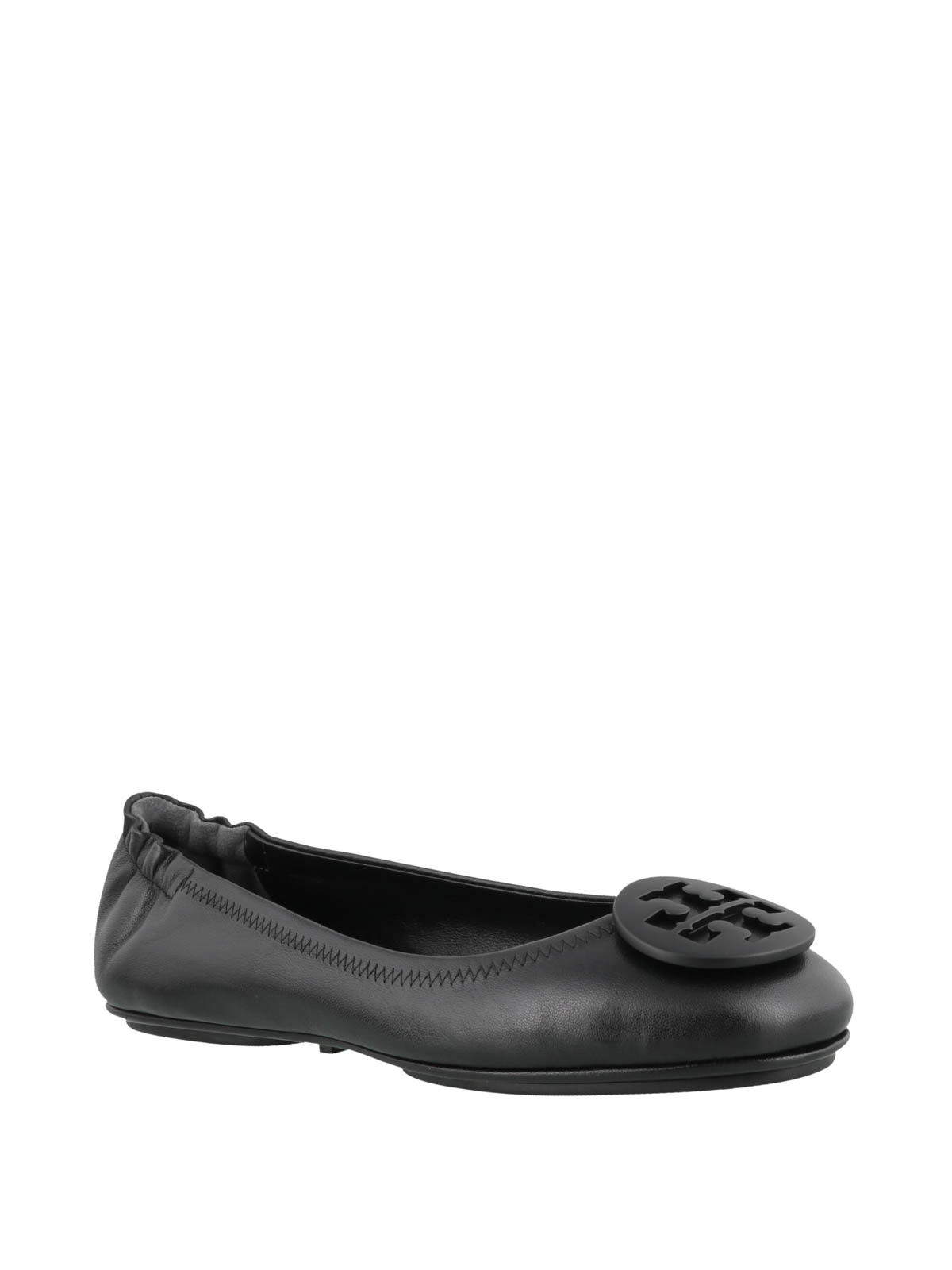 Flat shoes Tory Burch - Minnie packable black nappa flats - 49350006