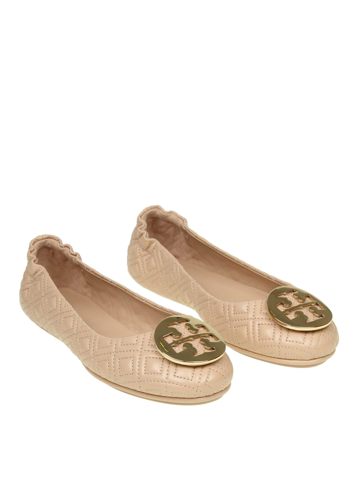 Flat shoes Tory Burch - Quilted Minnie nappa ballerinas - 50736250