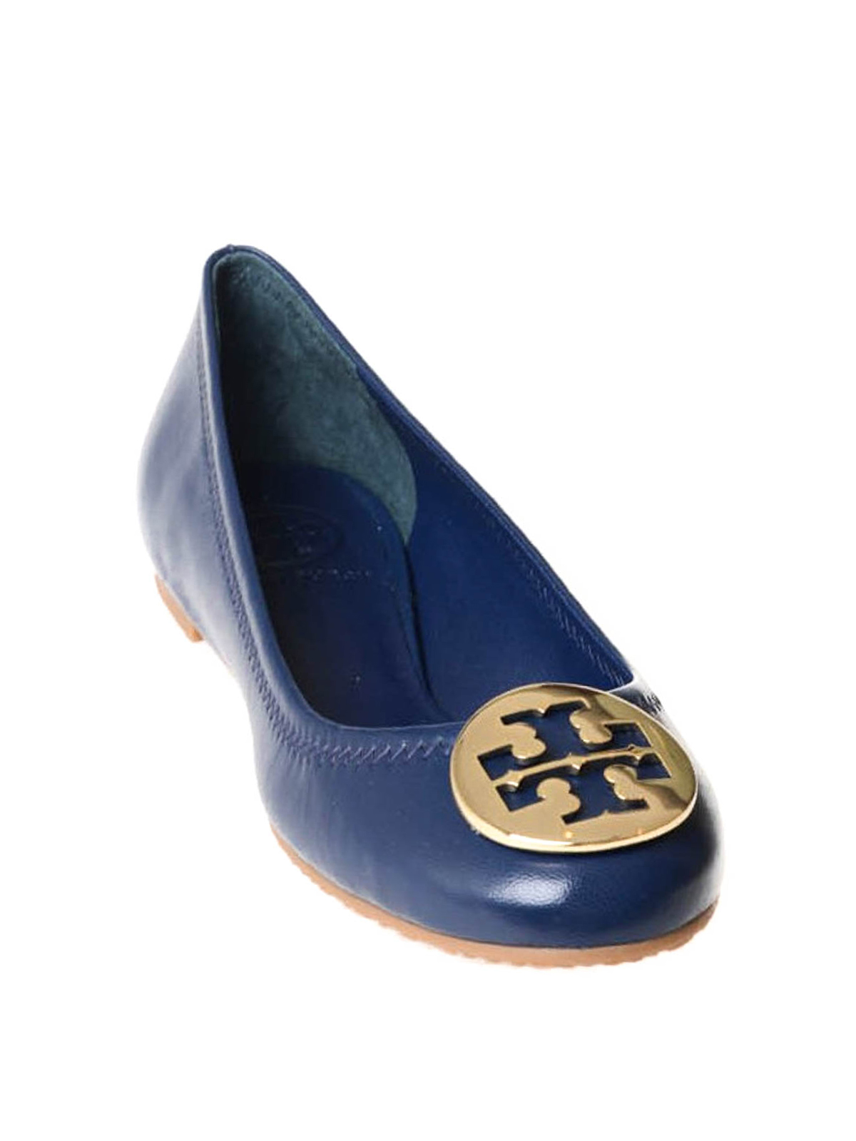 Flat shoes Tory Burch - Smooth leather ballet flats - 31824403 