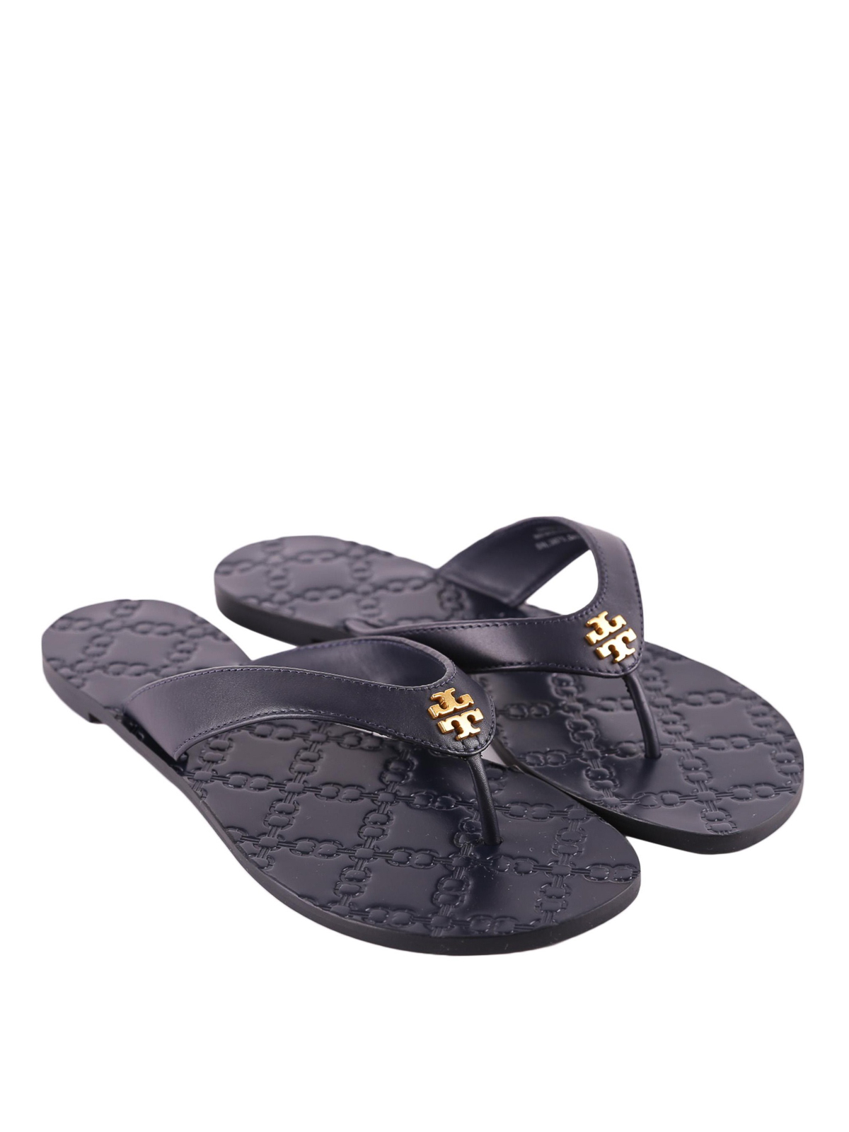 Sandals Tory Burch - Monroe leather thong sandals - 39670403 
