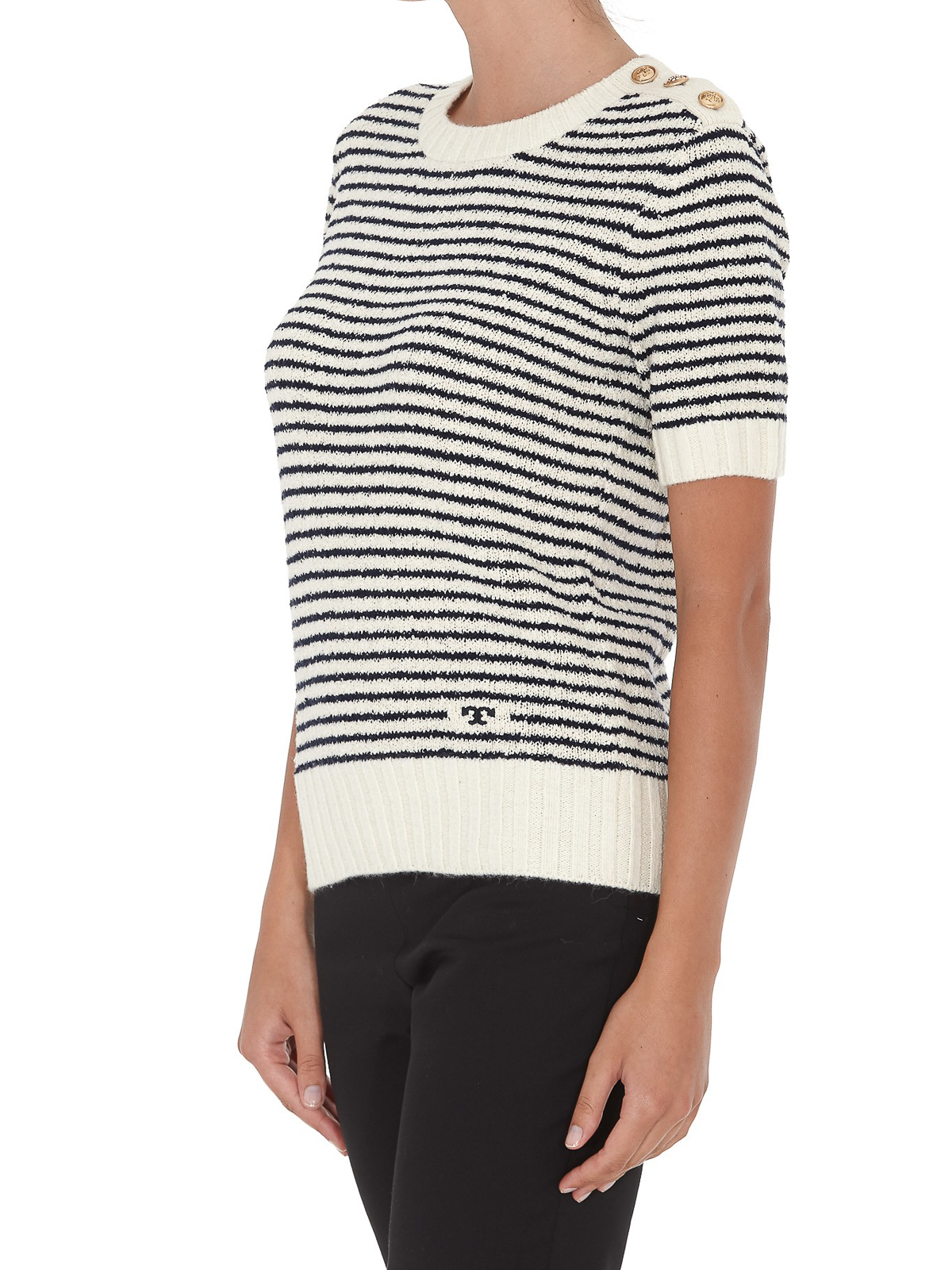 tory burch striped sweater