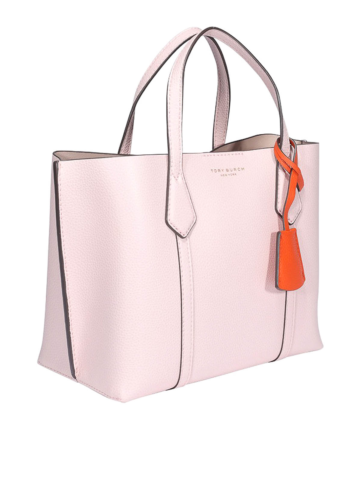 perry small leather tote