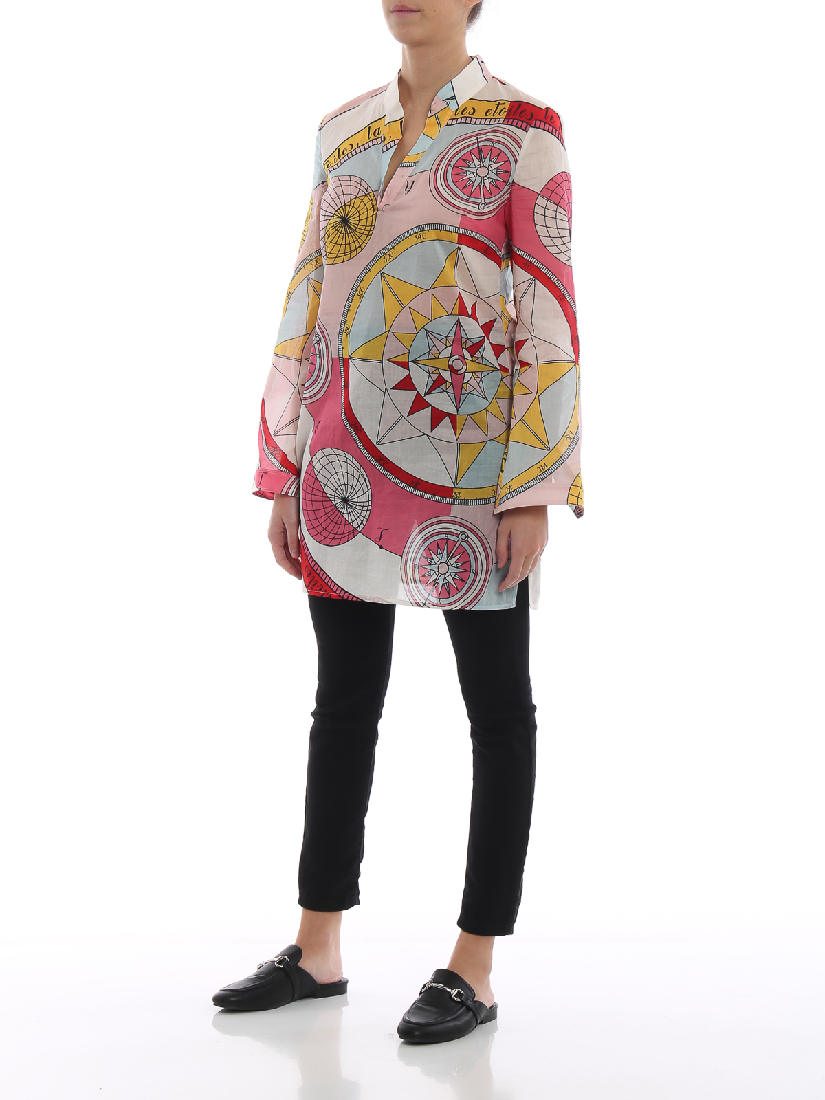 Tunics Tory Burch - Stephanie printed cotton beach tunic - 54809653