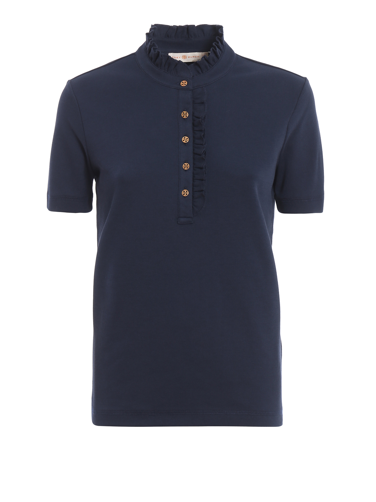 Polo shirts Tory Burch - Deneuve navy blue polo shirt - 48392405