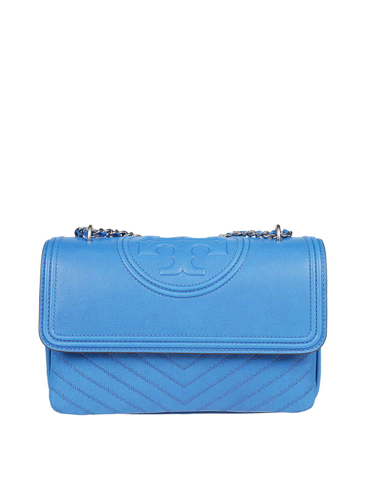 Shoulder bags Tory Burch - Fleming tropical blue shoulder bag - 54285414