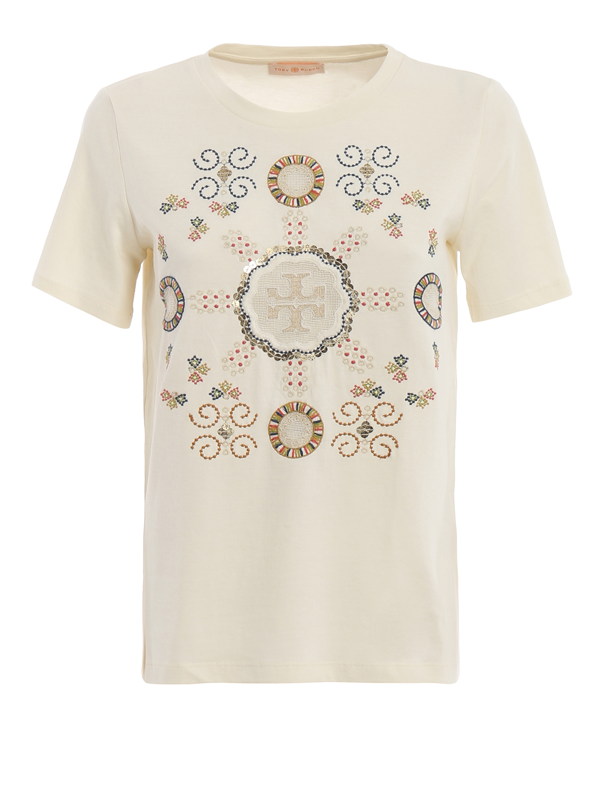 tory burch t shirt logo