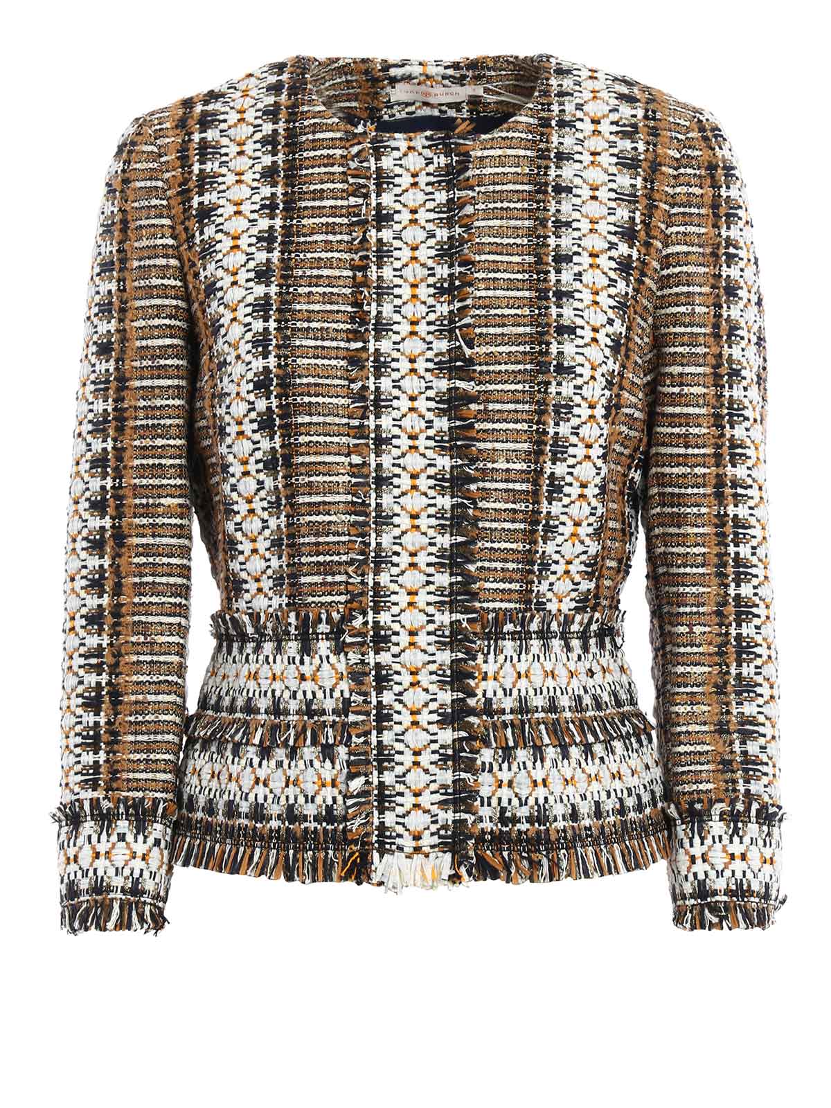 tory burch tweed cardigan