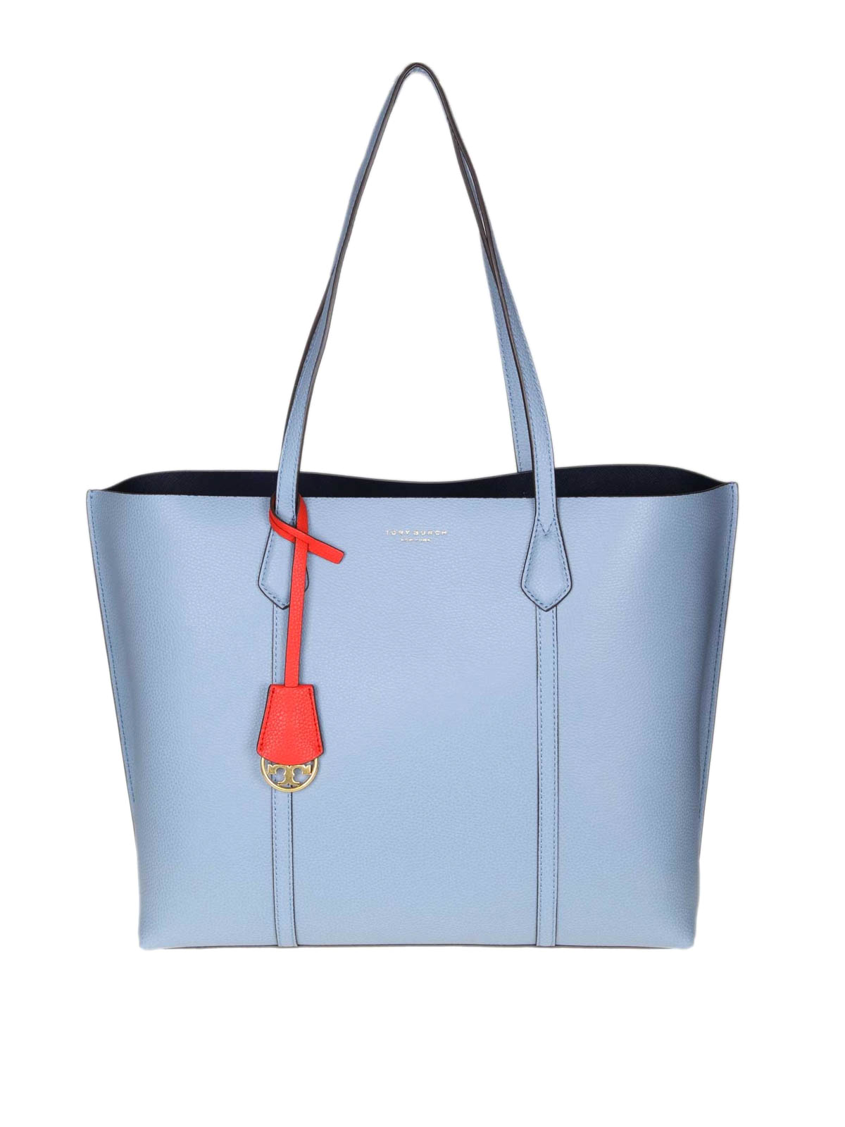 Totes bags Tory Burch - Perry triple compartment light blue tote - 53245432