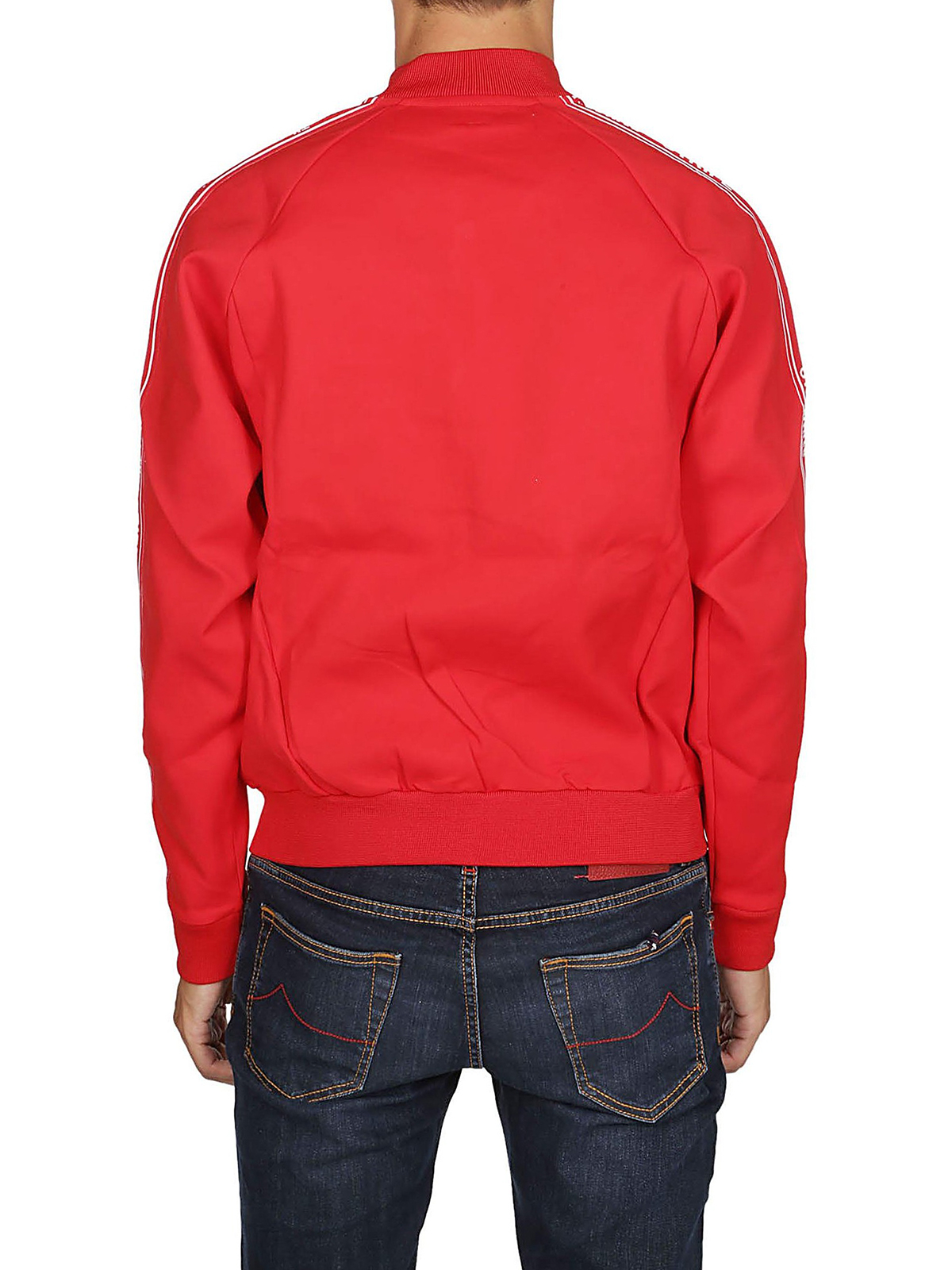 Off-White - Track Fleece zip sweatshirt - Sweatshirts & Sweaters - OMBD007F188200042000