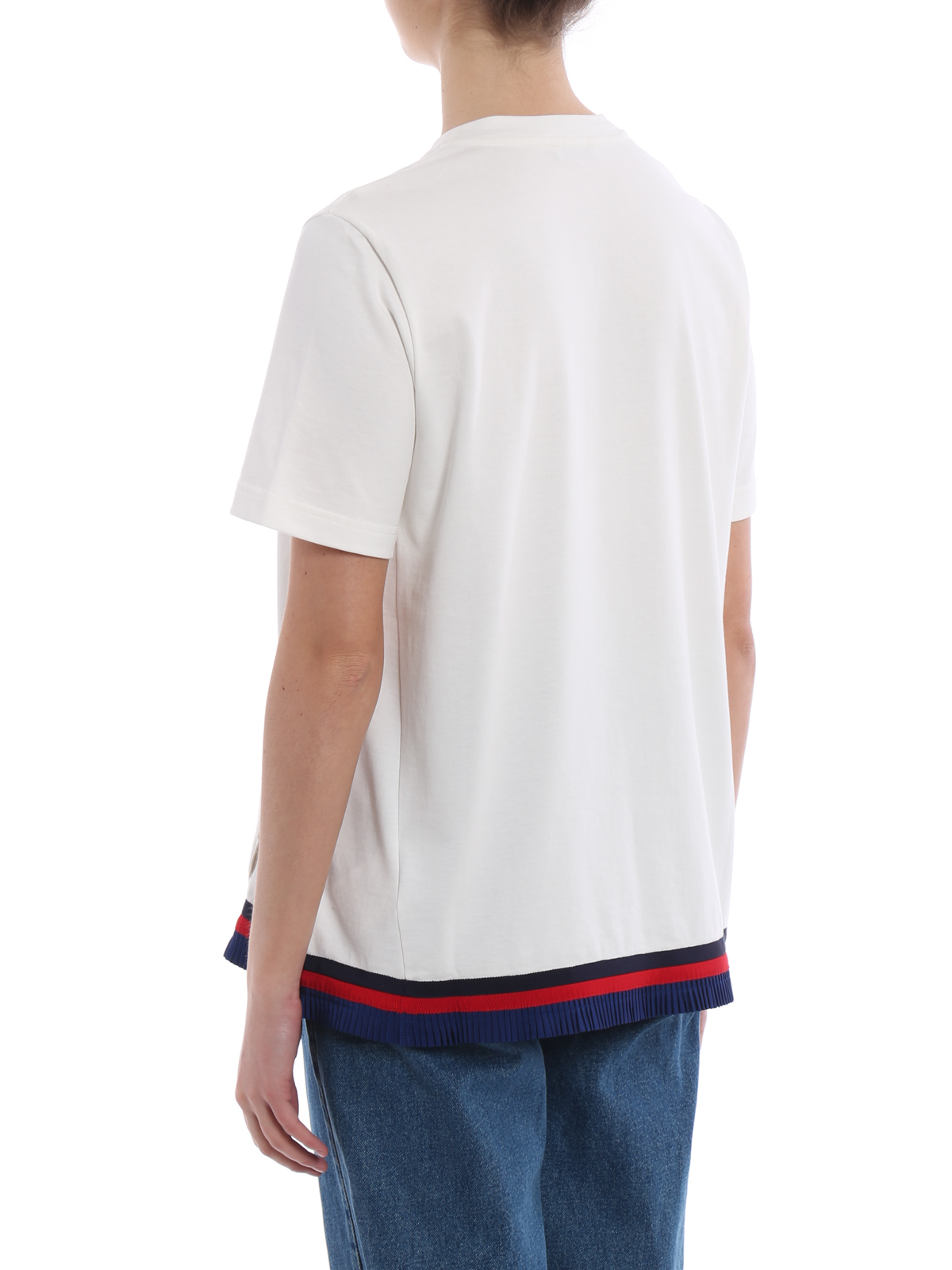 moncler white tee moncler white tee