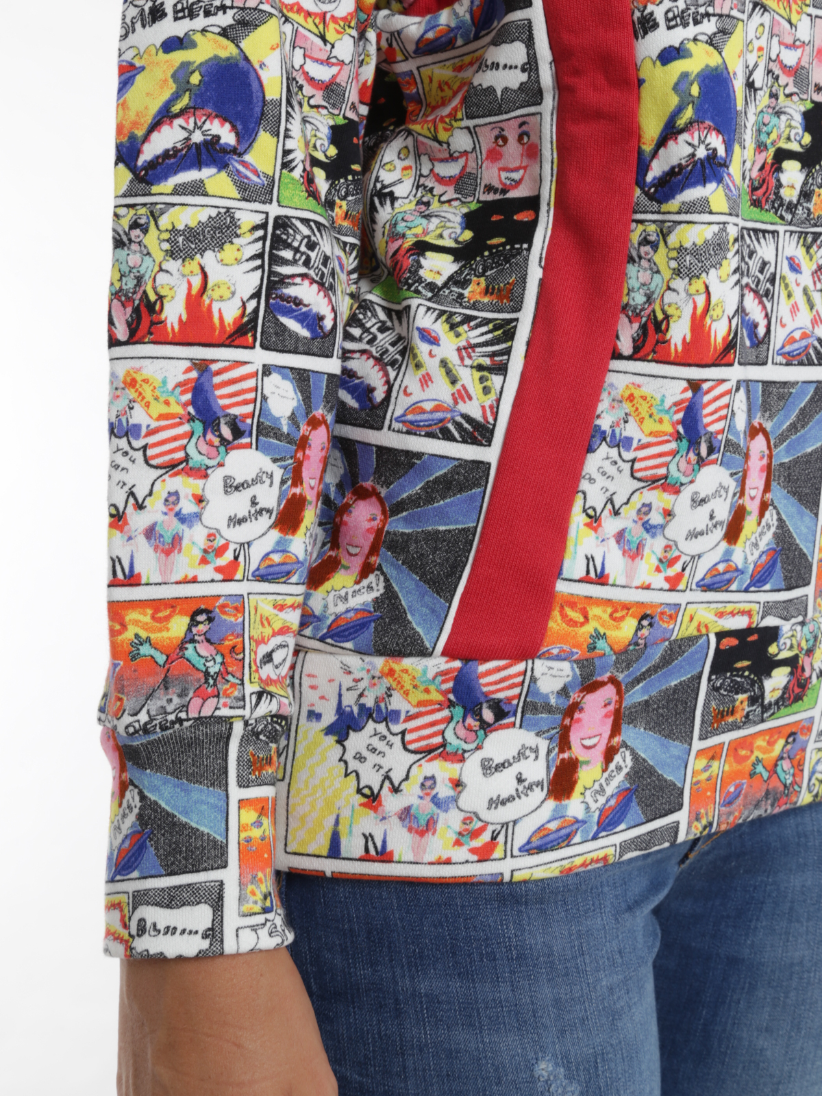 comic strip sweatshirt